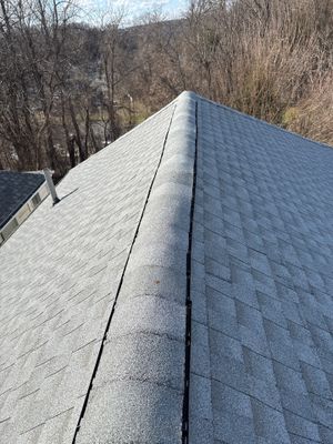 Residential Roofing Installation using GAF Timberline HDZ Charcoal