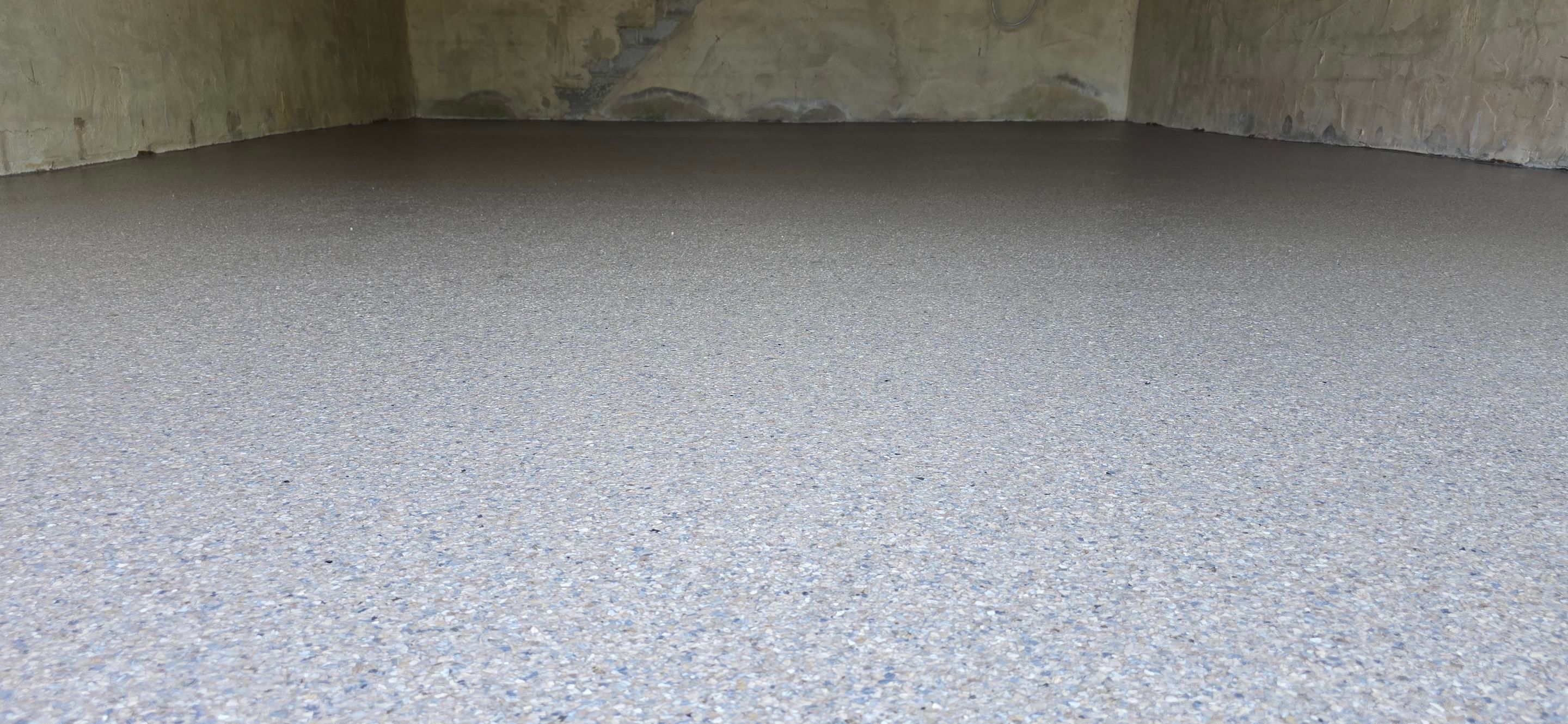 Garage using Obsidian by Elite Floor Solutions