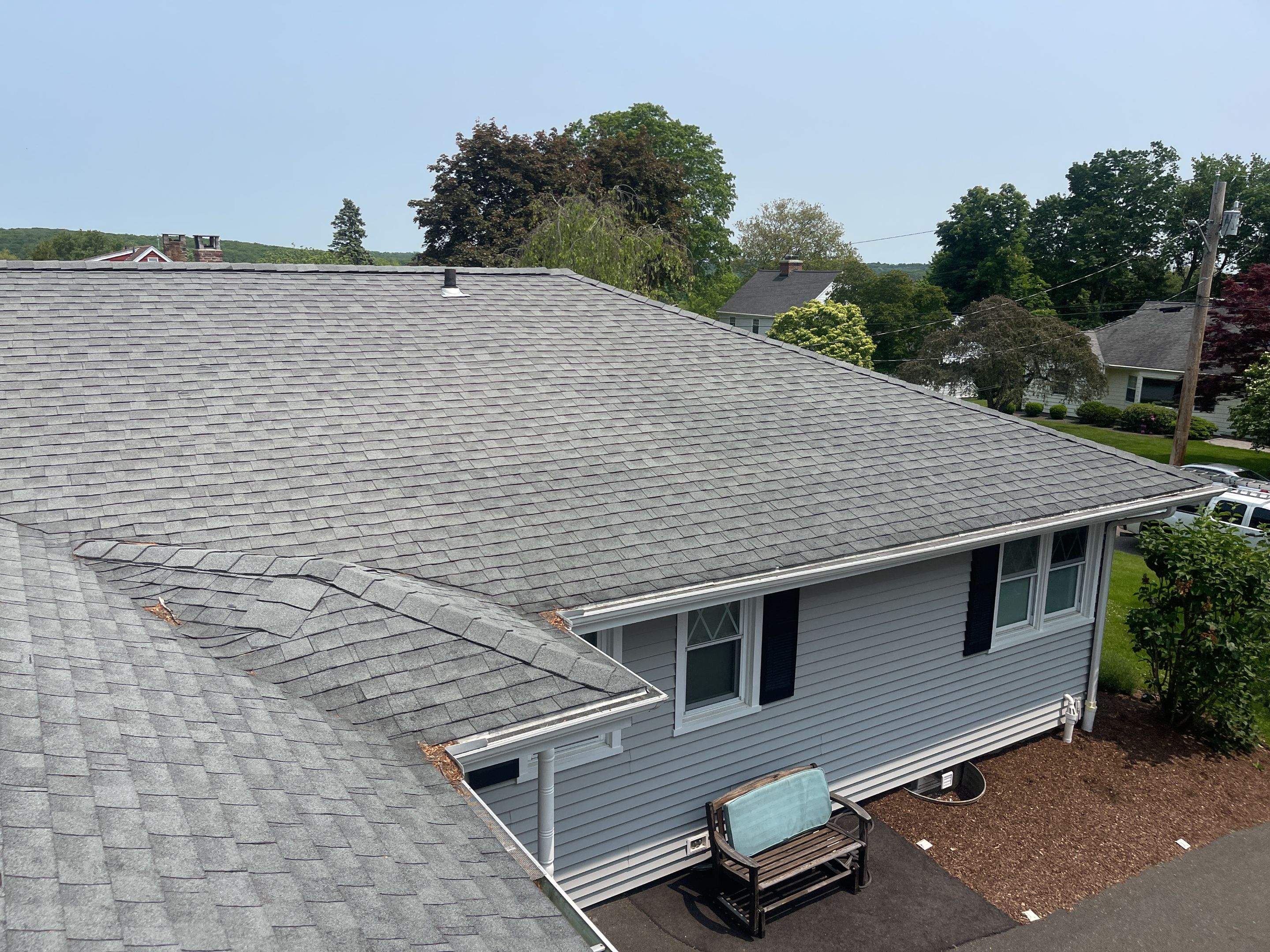 Residential Roofing Installation using Owens Corning Duration Onyx Black by A Plus Exterior