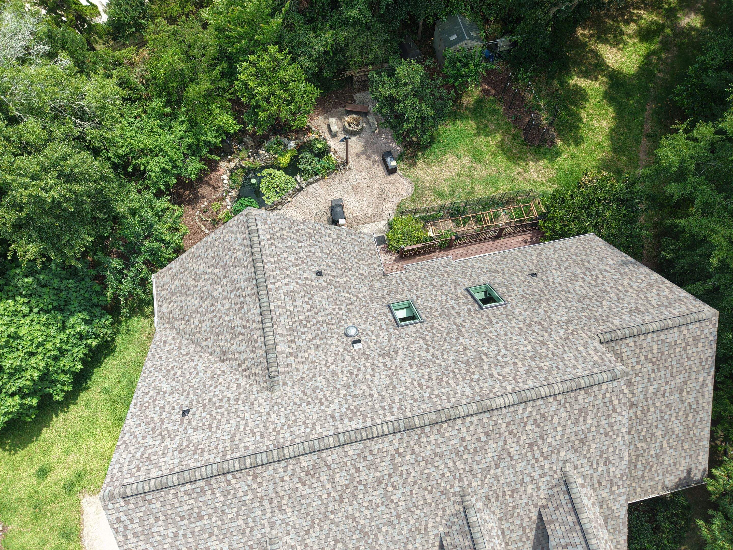 Hampstead FORTIFIED Roof Replacement with Skylight Upgrades by RGR Construction and Roofing, LLC