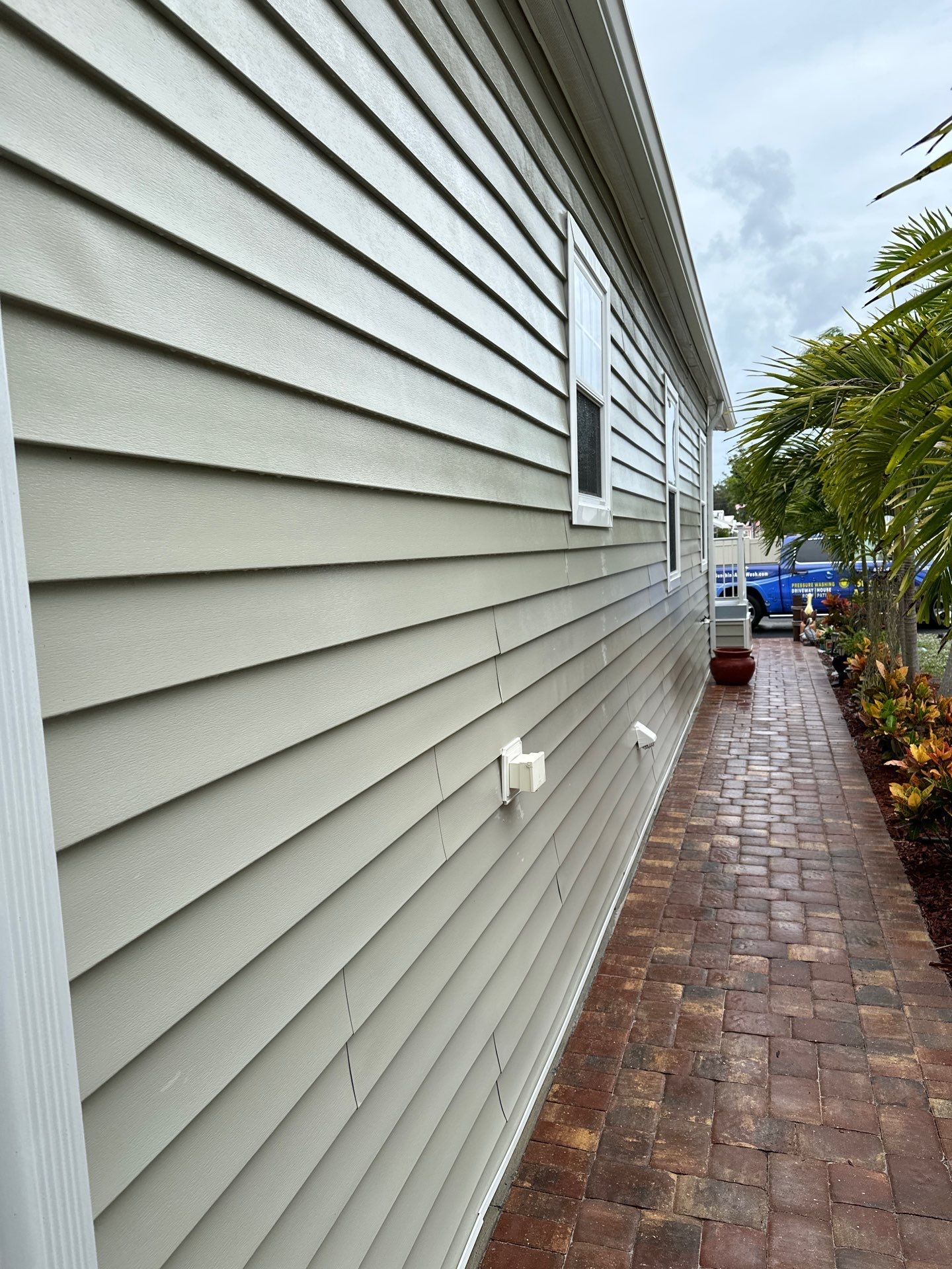 Gutter Cleaning and House Washing Services  by Sunshine AquaWash