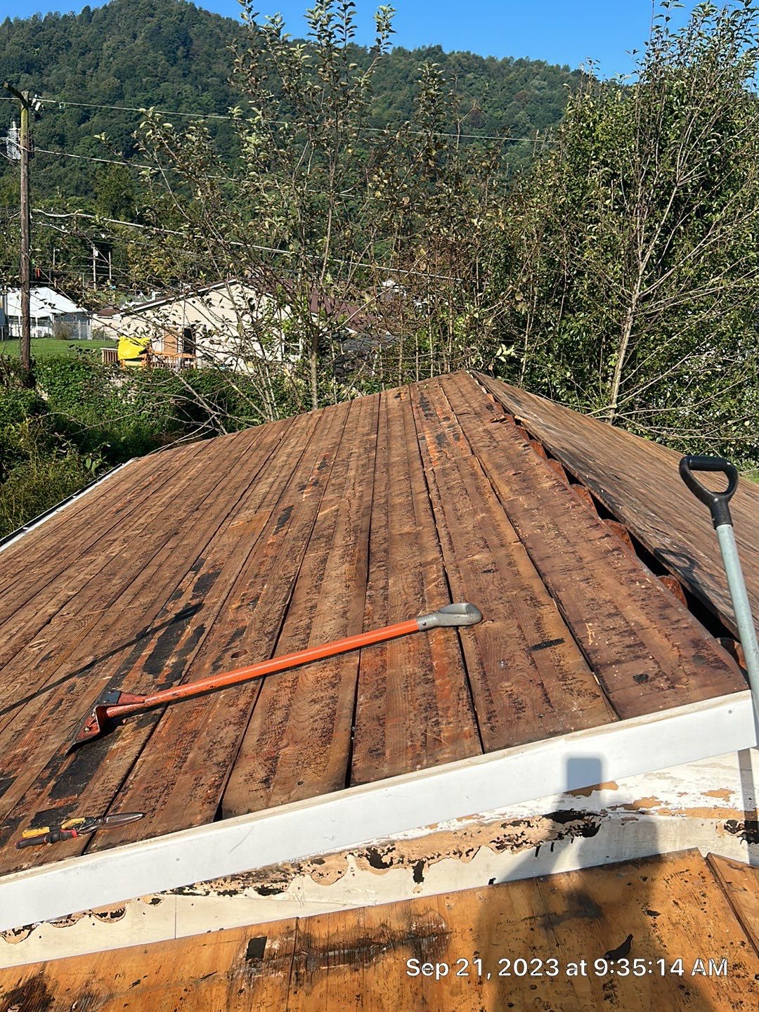 Residential Roofing Repair using Metal by Mr. Roofer
