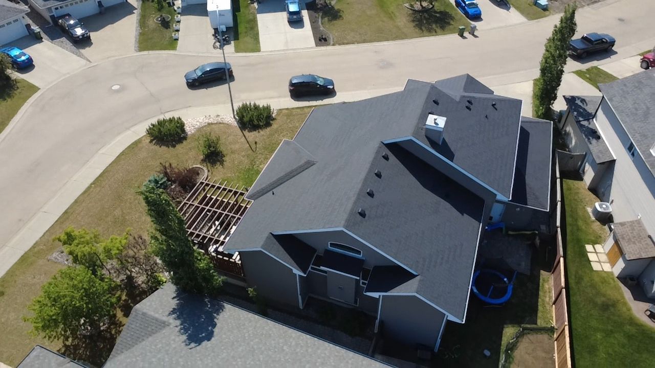 Slate Black on Mystique  by 2thetop Roofing