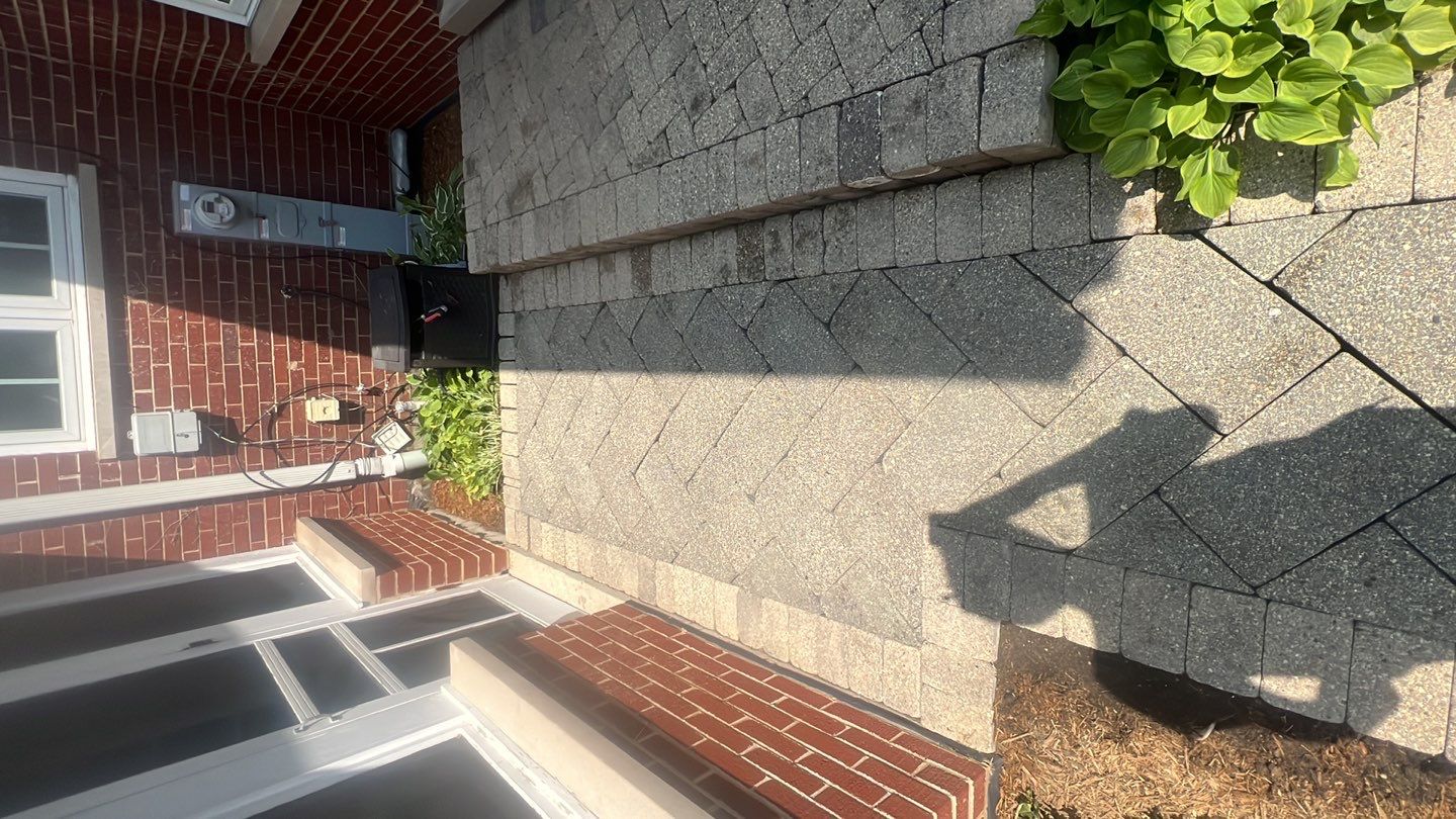 Brick paver clean, sand and seal.  using Surebond SB-1300 by Northern Power Washing LLC.