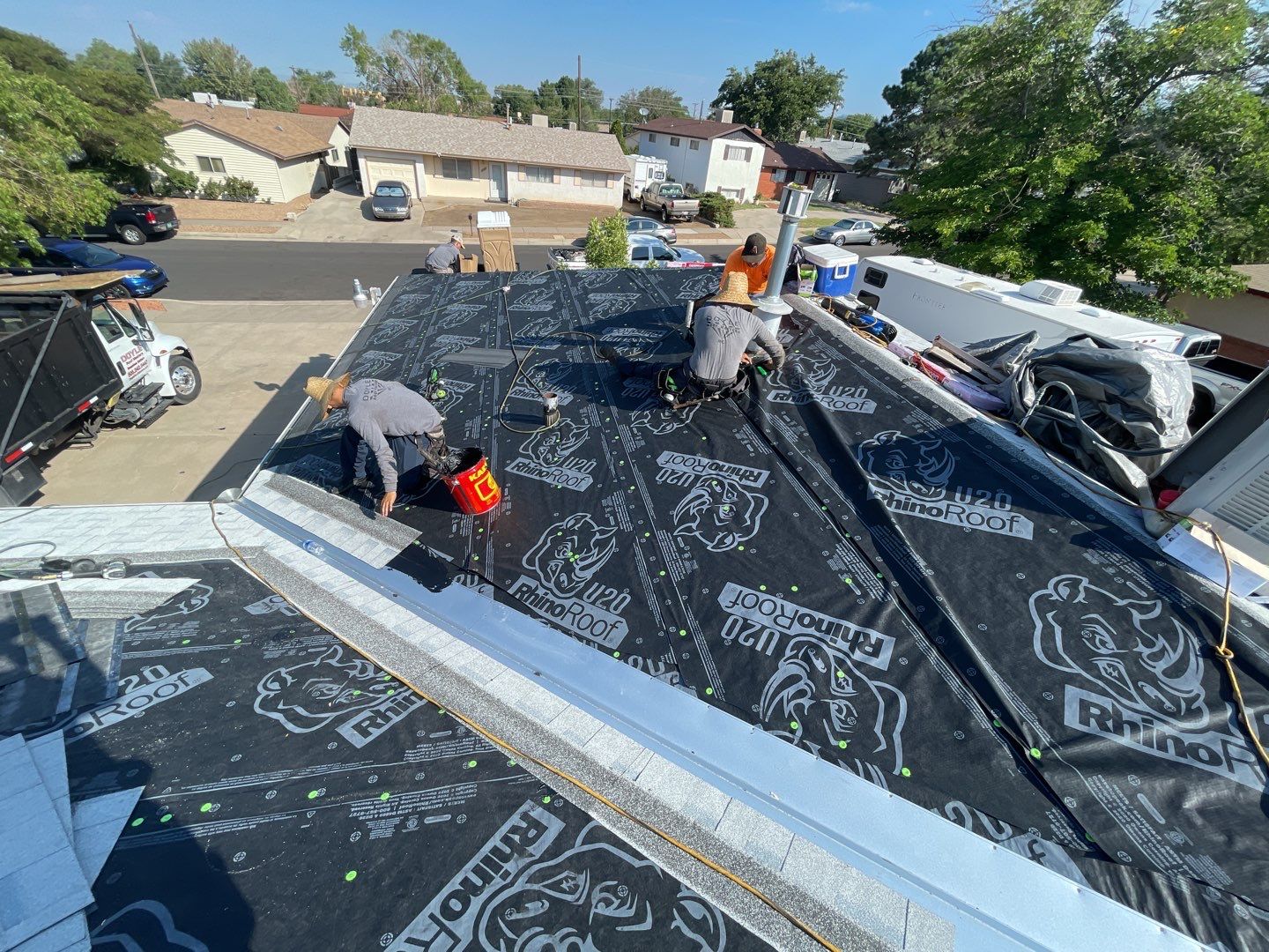 Asphalt Shingle Roof Replacement Installation in Albuquerque by Doyle Roof Masters Inc