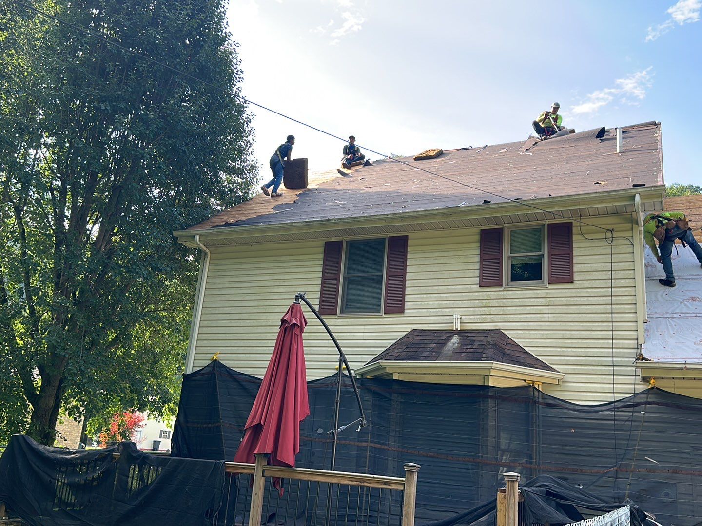 Residential Roofing Installation using Metal by Mr. Roofer