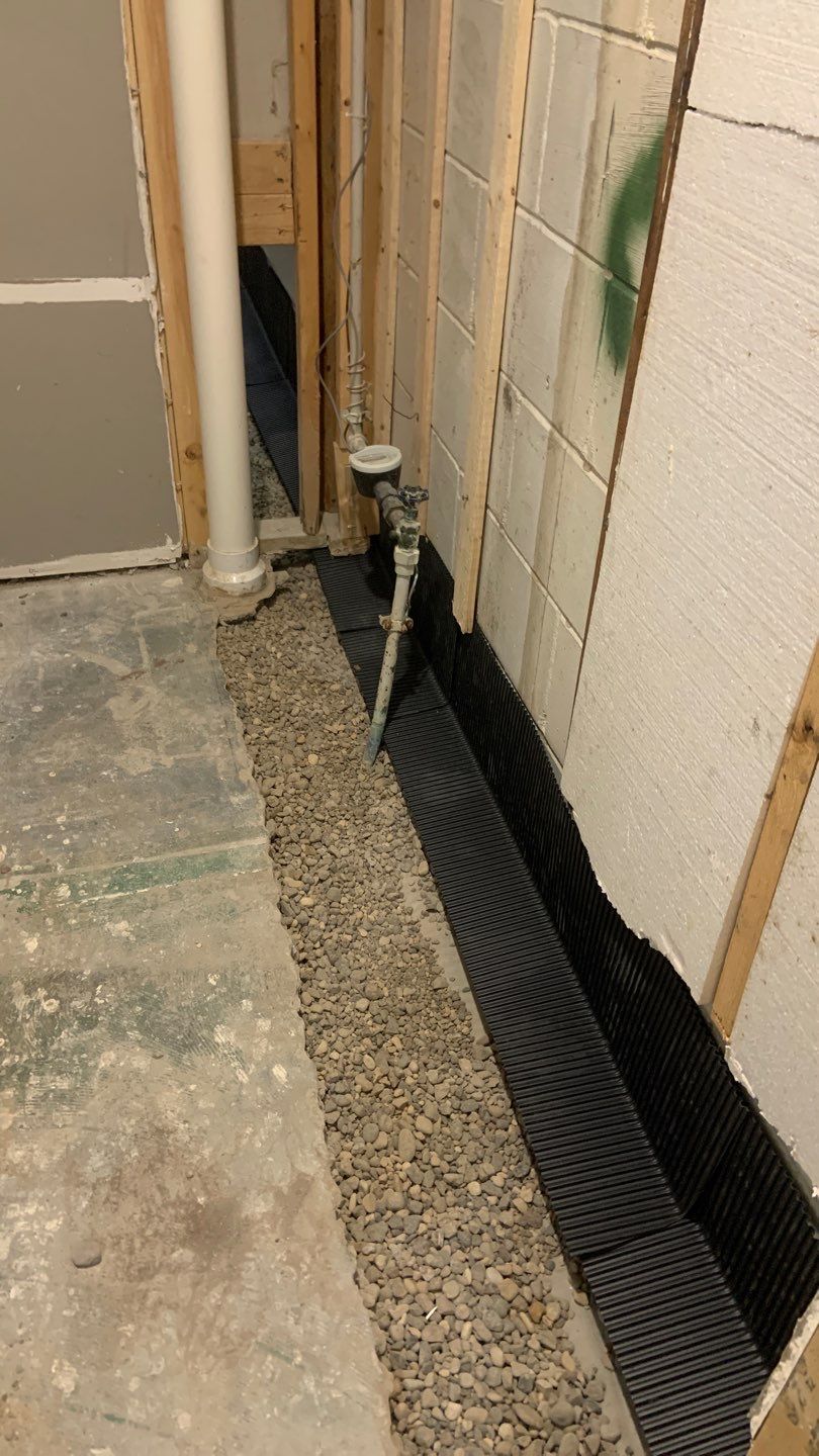 Anoka Drain Tile by Waterproofing Northeast
