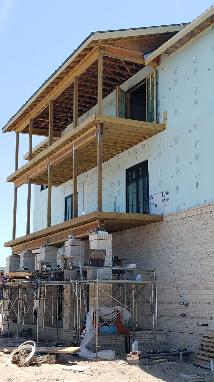 Half-Round Gutters for Coastal Homes in Panama City Beach FL by Gutter Professors