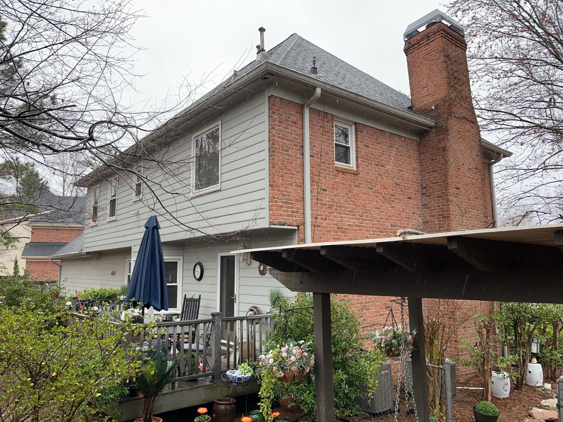 Rotten Wood, Siding, Fascia, and Gutter Replacement with Exterior Painting in Lawrenceville, GA by Nelson Exteriors