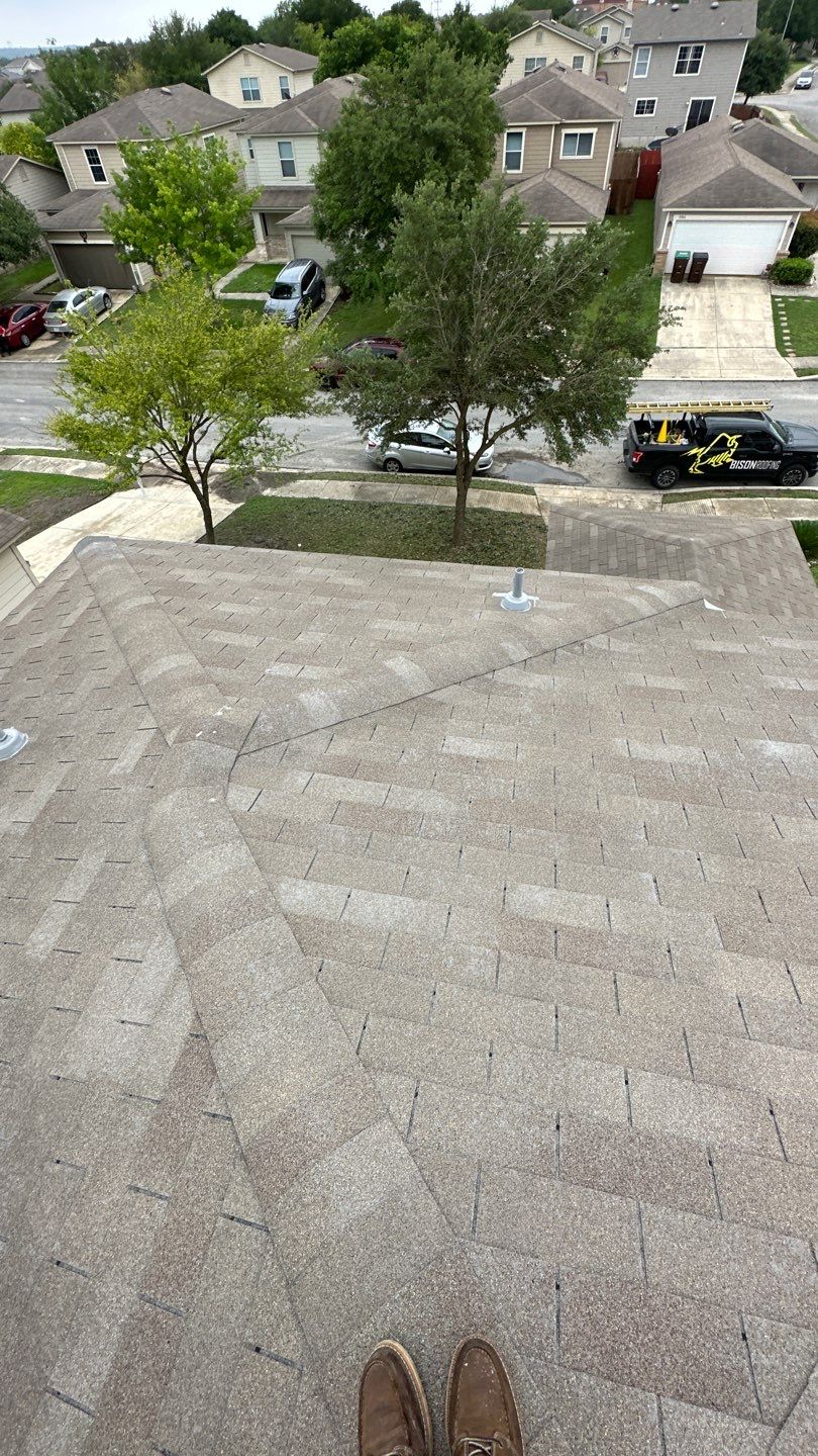 San Antonio Roof Project  by Bison Roofing  