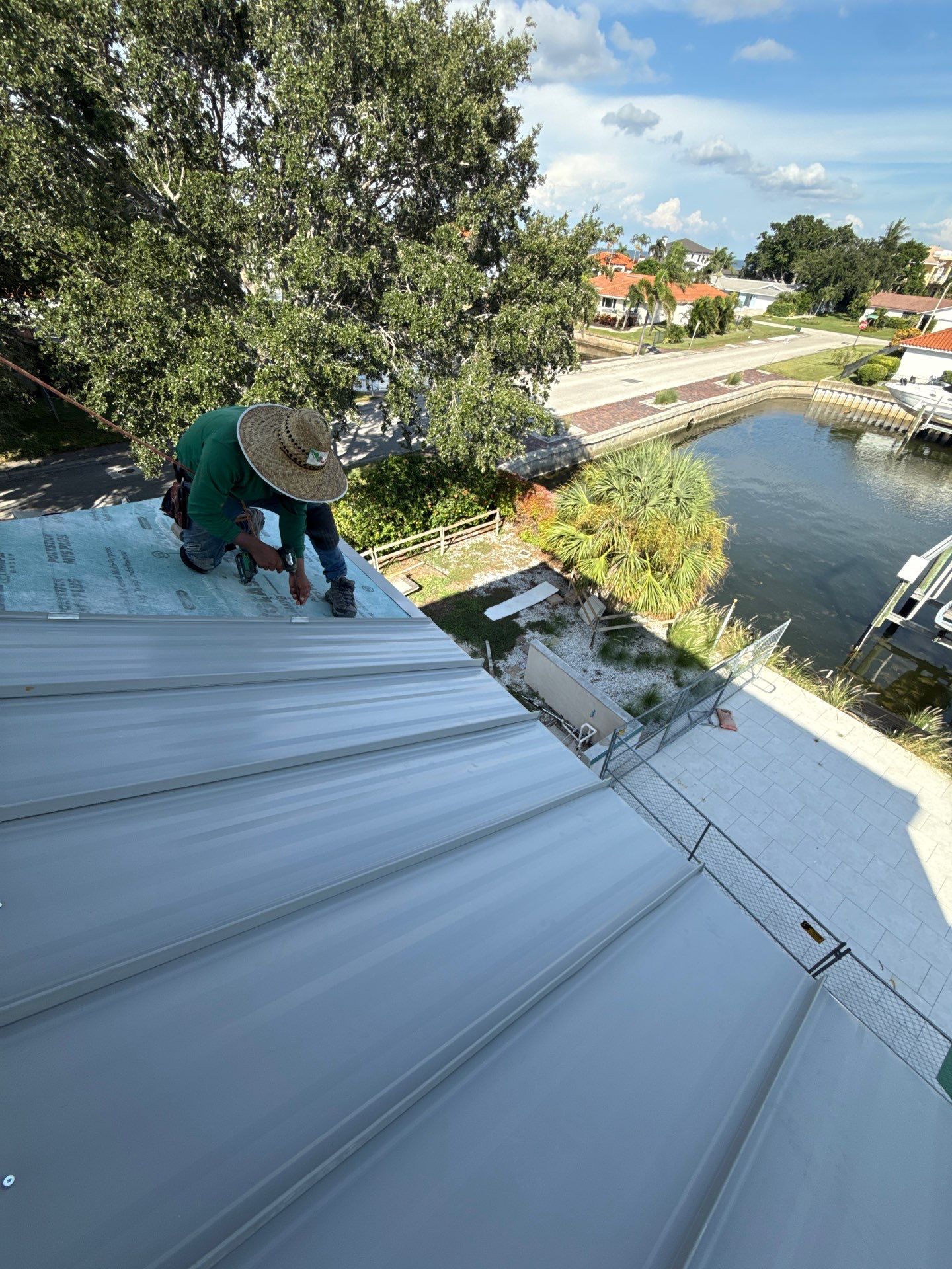 Project in St. Petersburg 33703 by Mitchell Roofing Company LLC