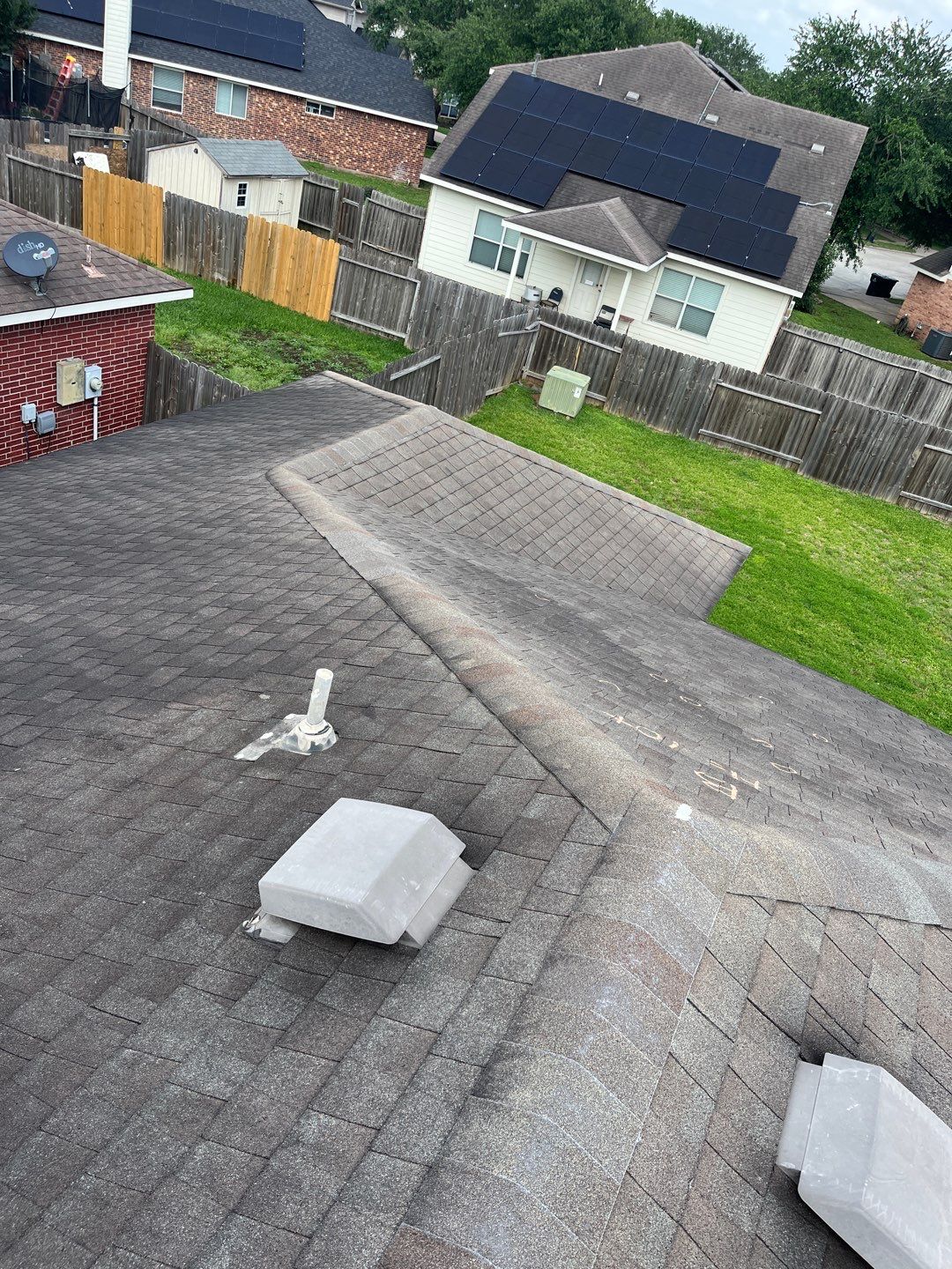 Residential Roofing Installation using Owen's Corning Duration (Lifetime) Shingles by Roof Repair Company