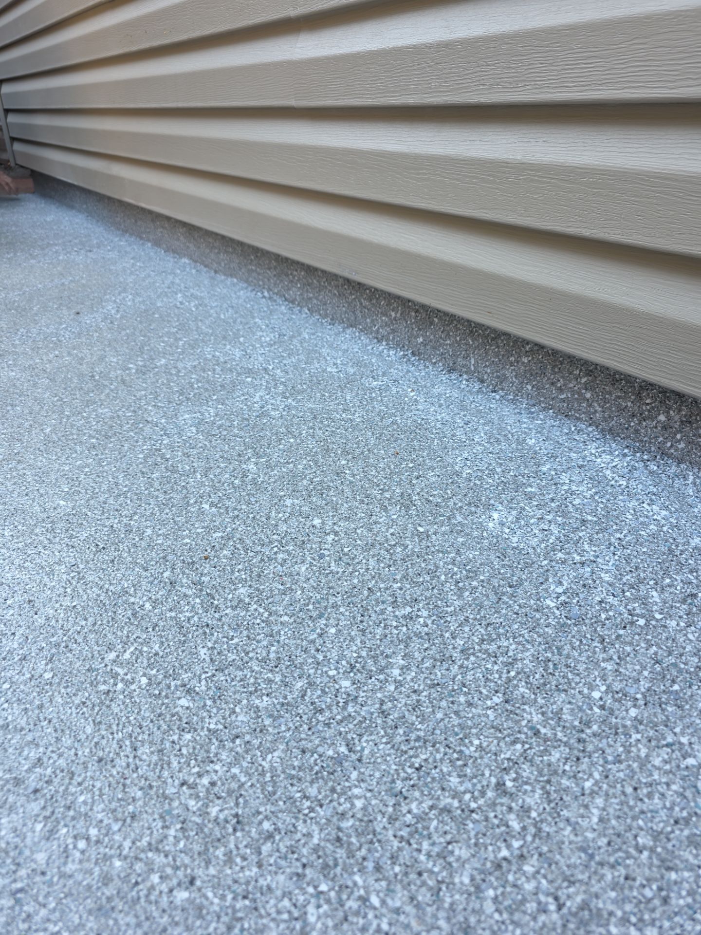 Patio Transformation using Turquoise Hybrid by Croc Coatings, LLC