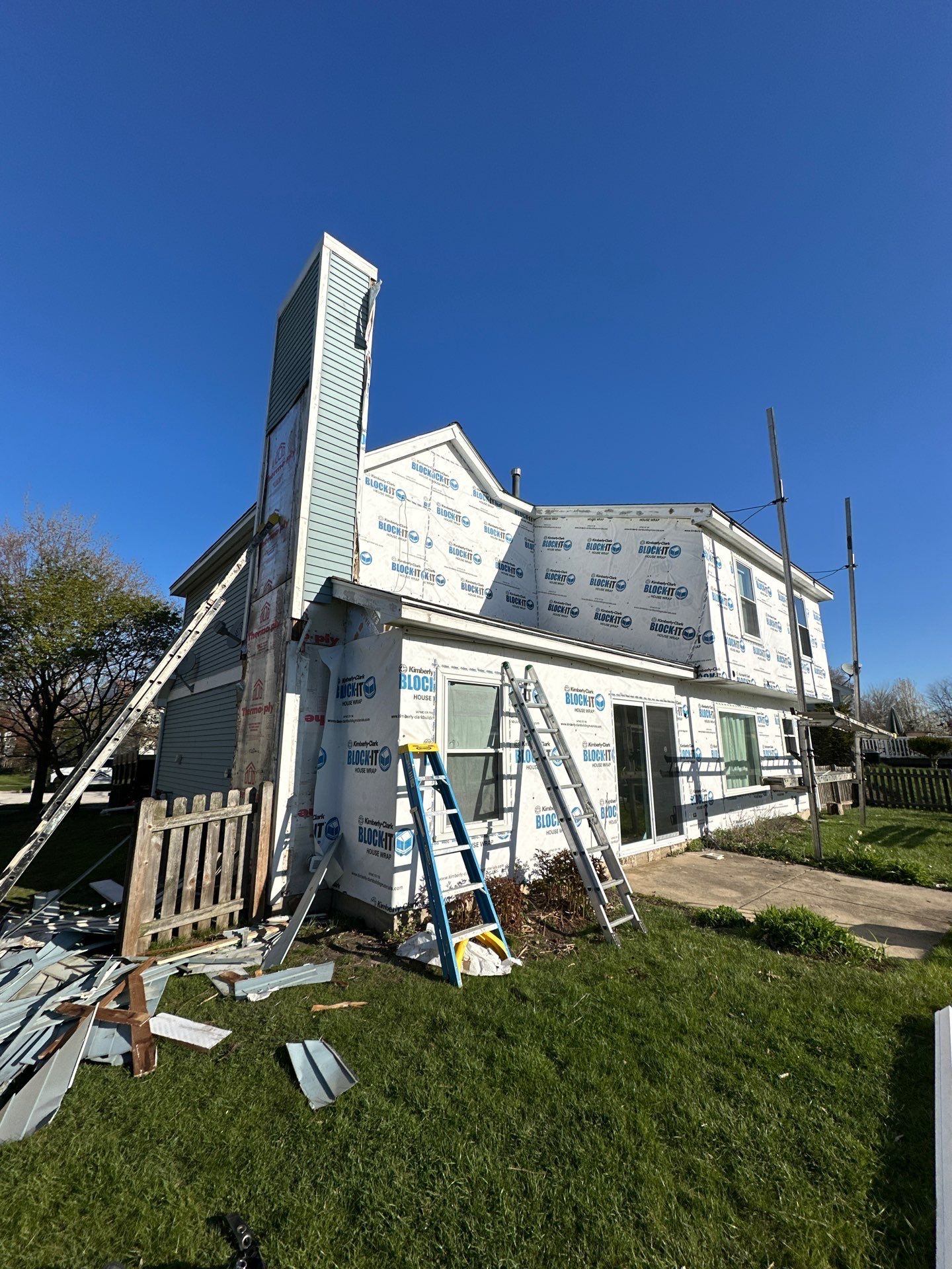 Residential Roofing Installation using Malarkey Roofing by Perfect Exteriors Inc. 