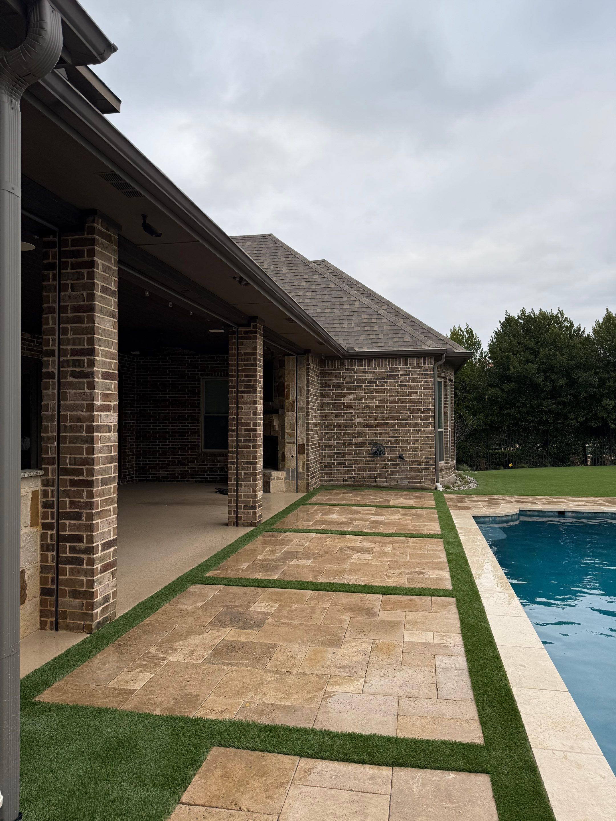 Project in Southlake by Turf Concepts
