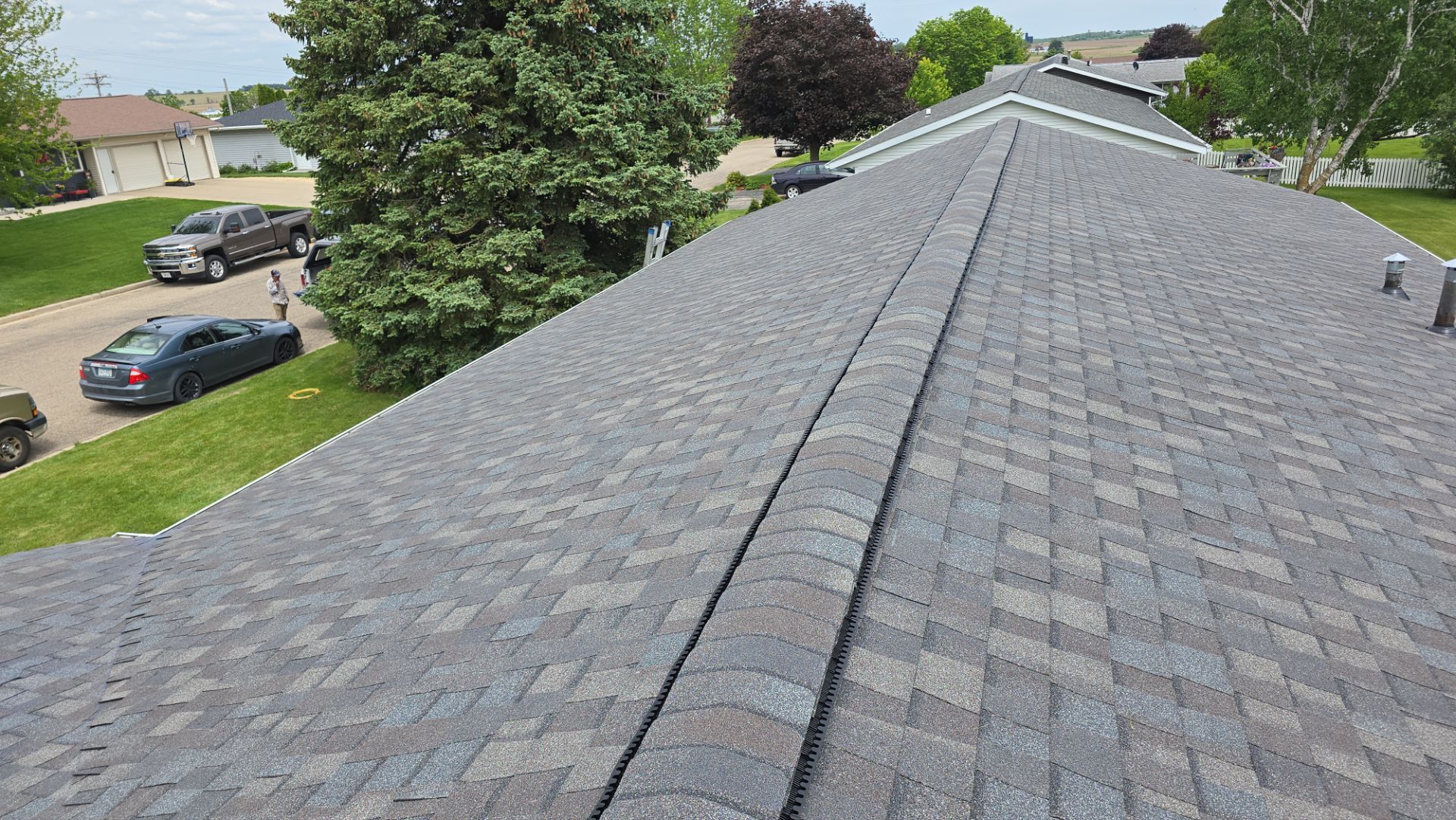 Project in Belmont by Anytime Roofing LLC 