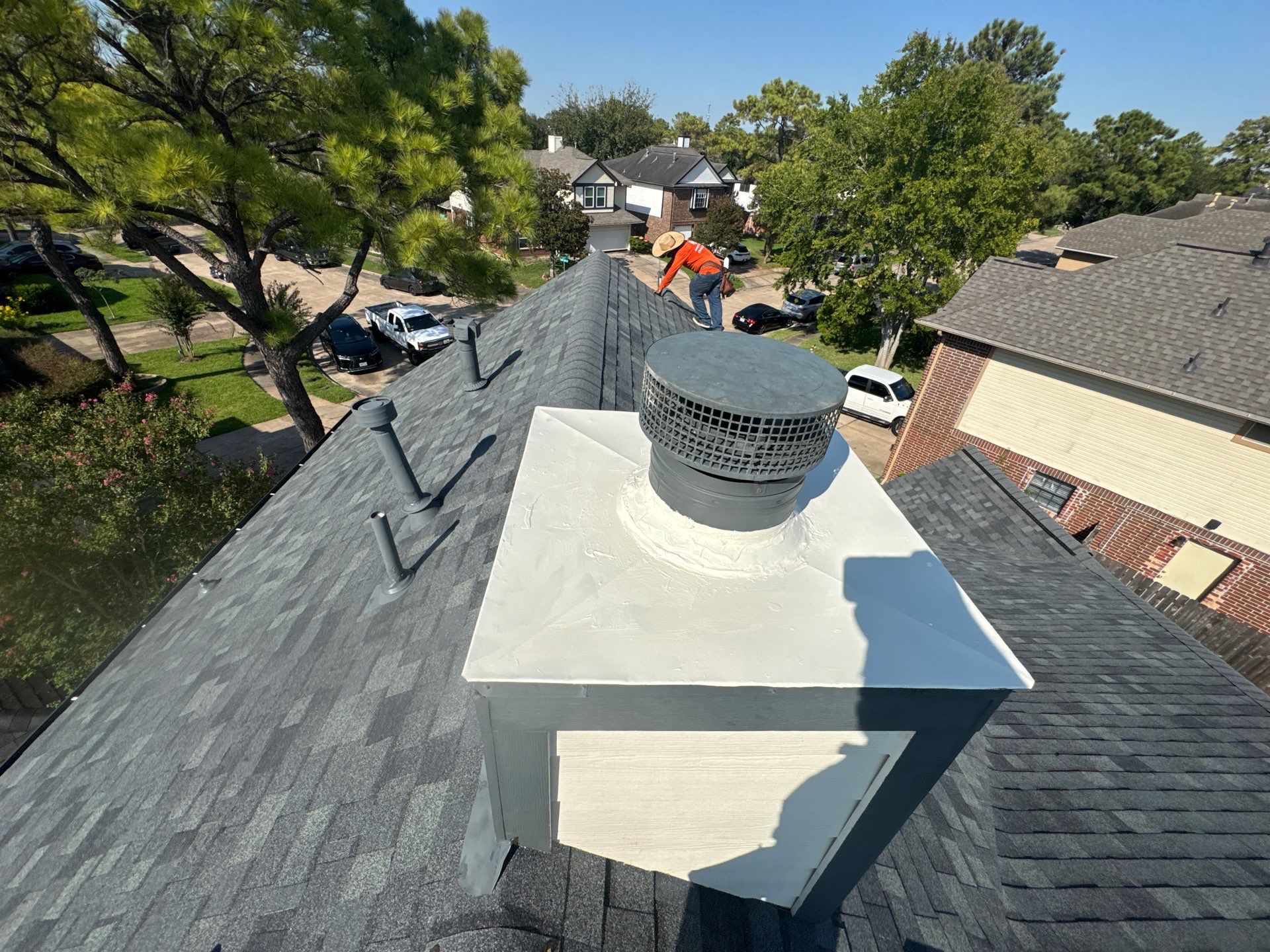 Residential Asphalt Shingle Roof Replacement in Houston, Texas by Onit Roofing LLC