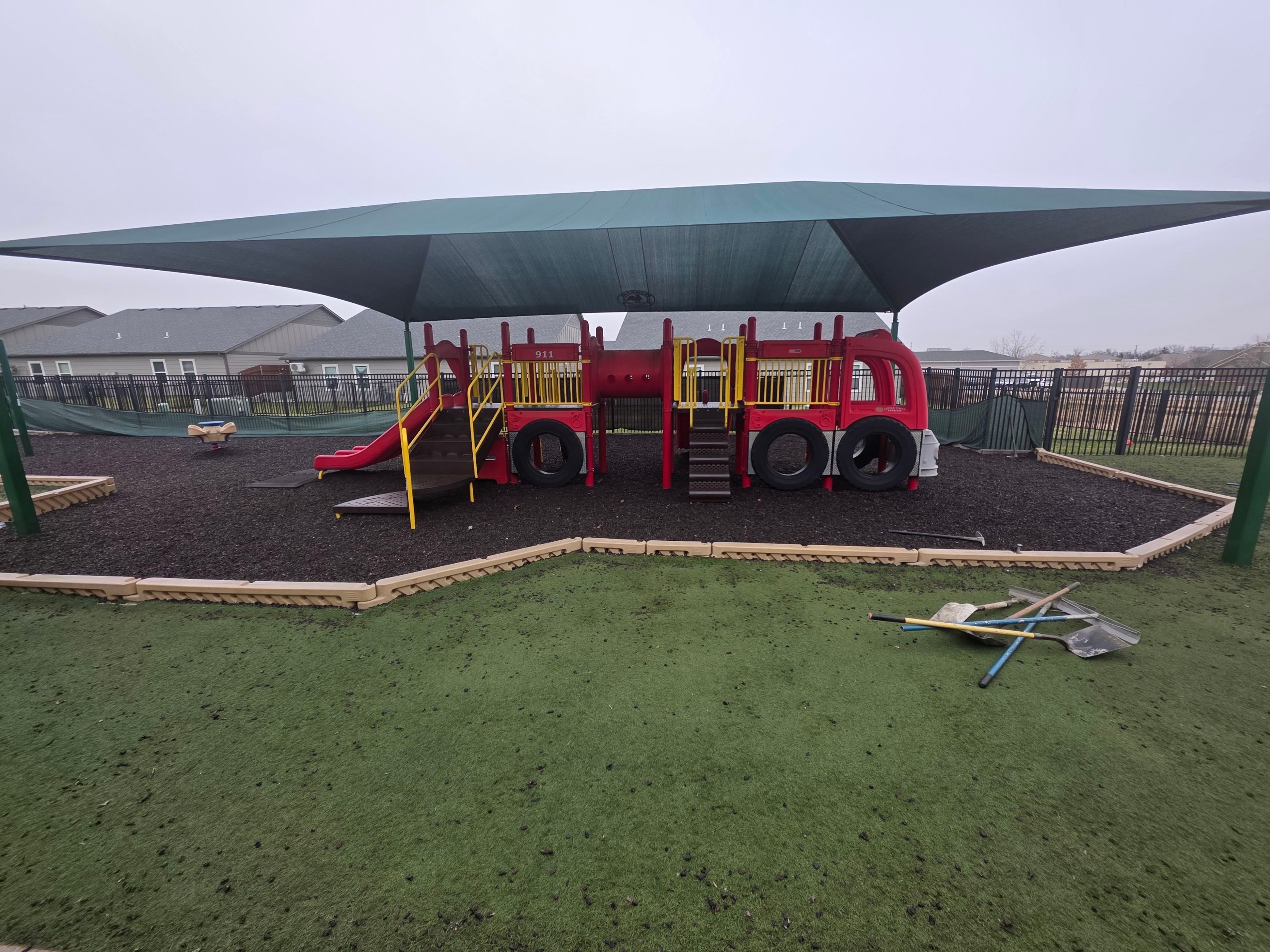 Primrose of East Wichita Daycare Playground Renovation by Southwest Greens Midwest