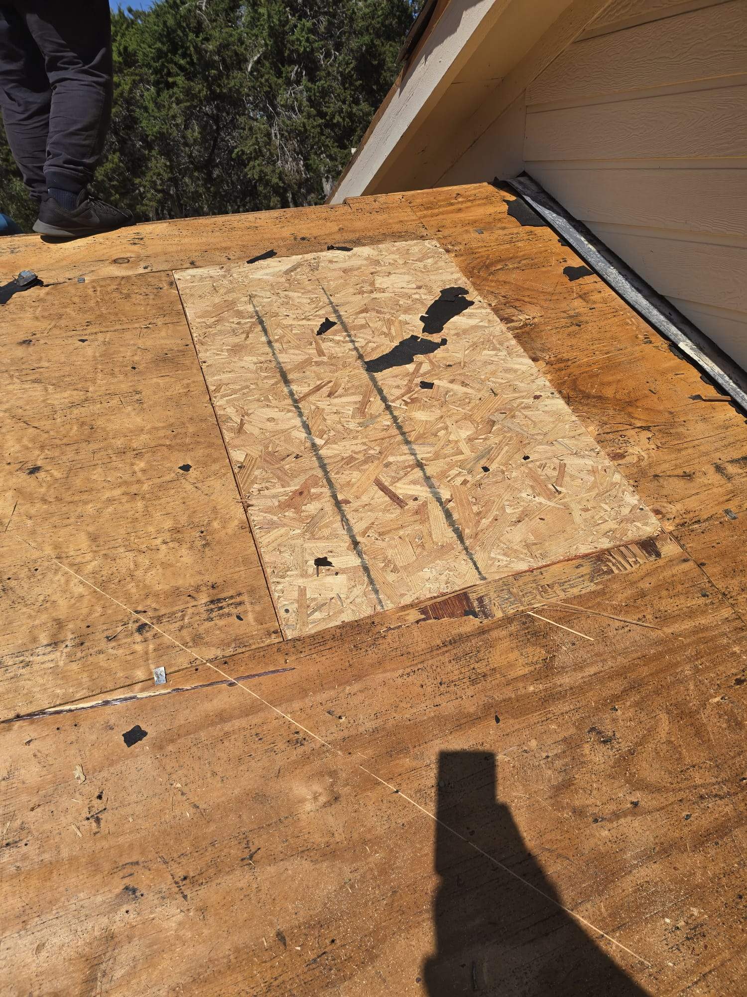 Leander Hail Damage Restoration and Architectural Shingle Roof Replacement by Caliber Restoration LLC