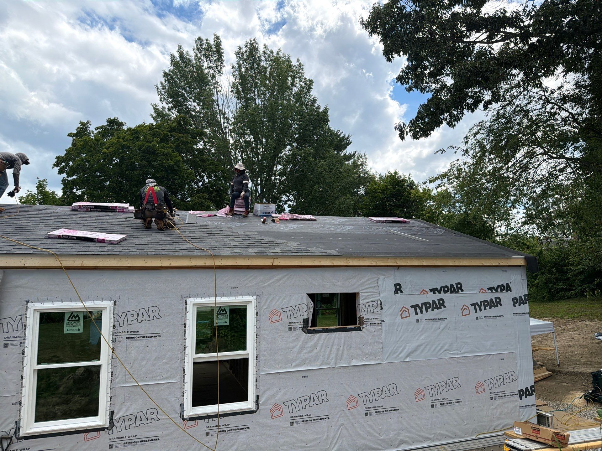 Dover, NH – Owens Corning Asphalt Shingle Roof Installation for Home Addition by Tall pine roofing