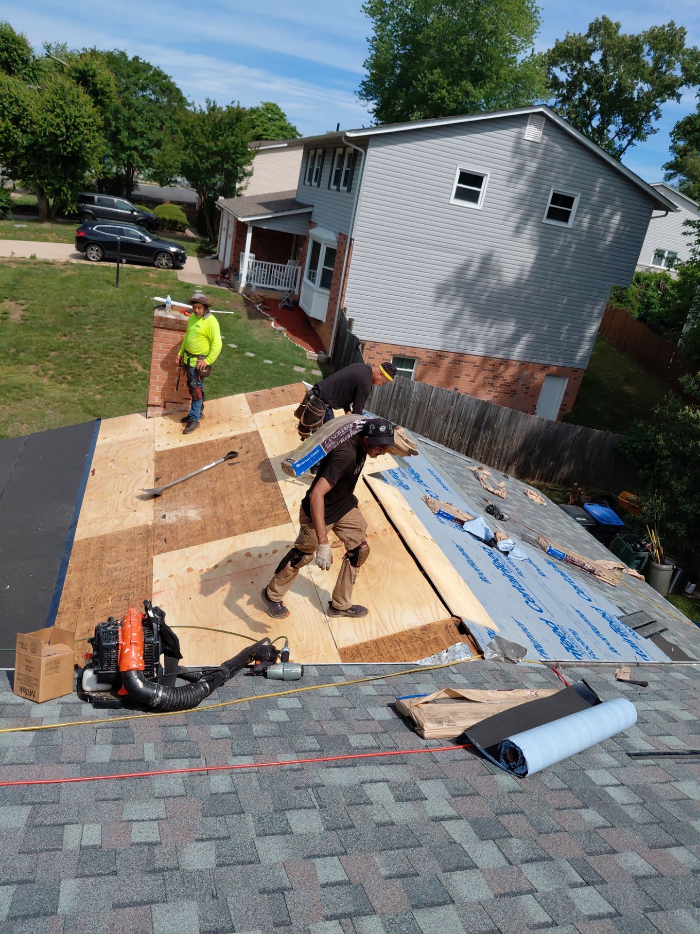 Montclair: Residential Roof Replacement with CertainTeed Landmark Pro in Max Def Colonial Slate by RM Banning, Inc.