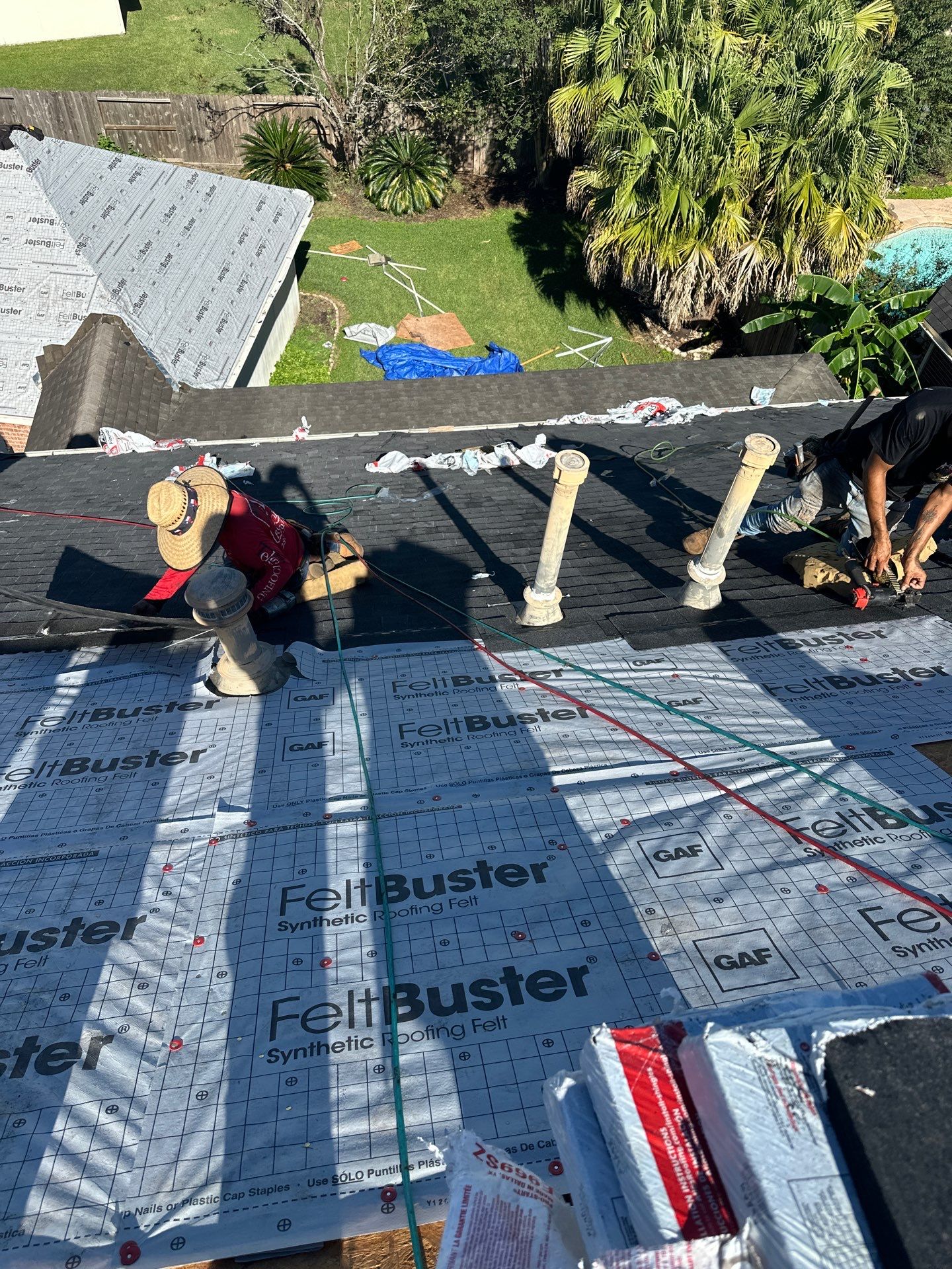 Project in Pearland by Motion Roofing