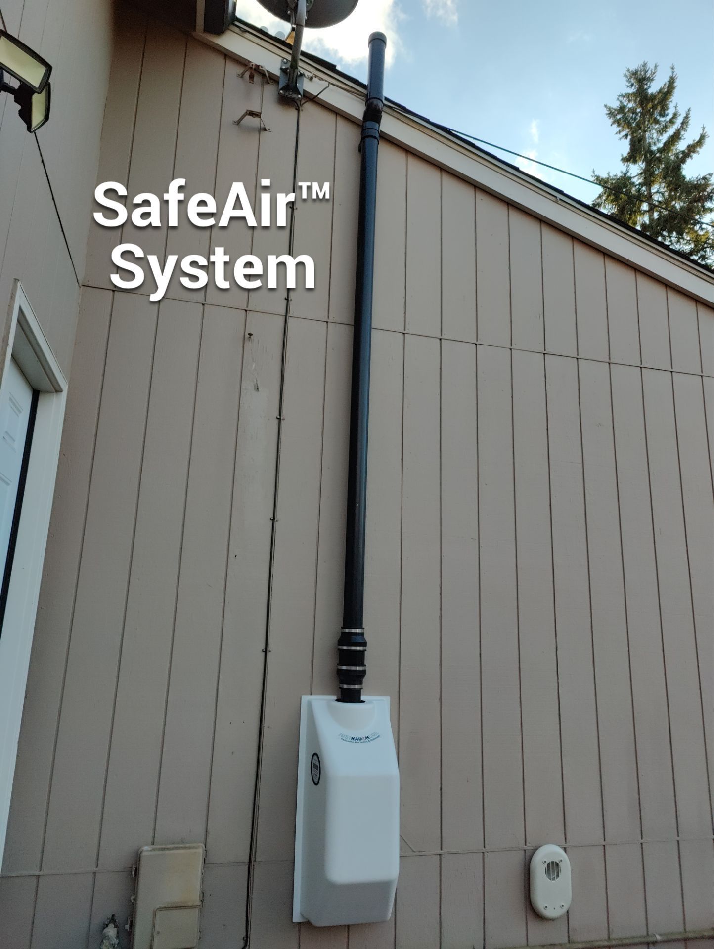 SafeAir™ System with RadonWell™ by JustRadon.Com