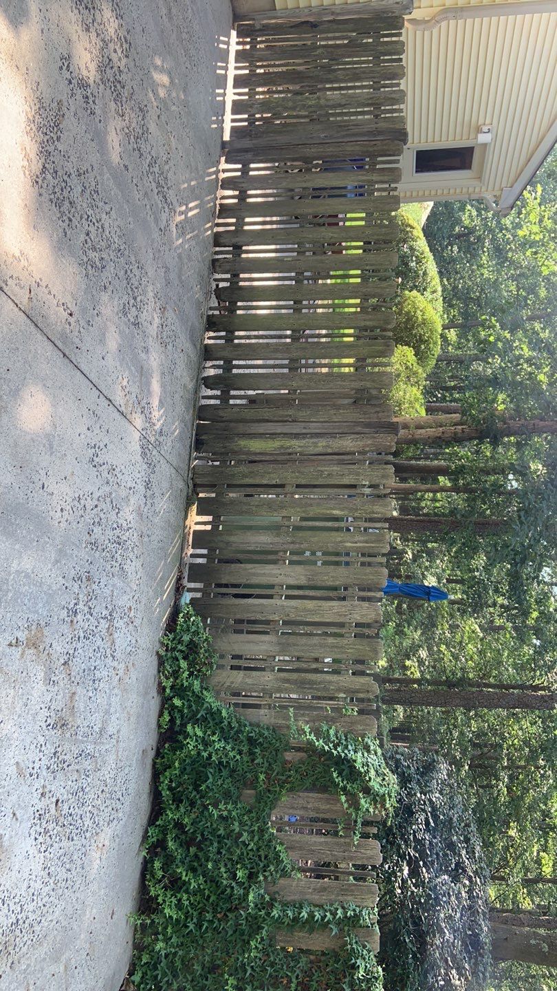 Custom Fence Built using Treated Lumber by A1 NERDY HOMES LLC