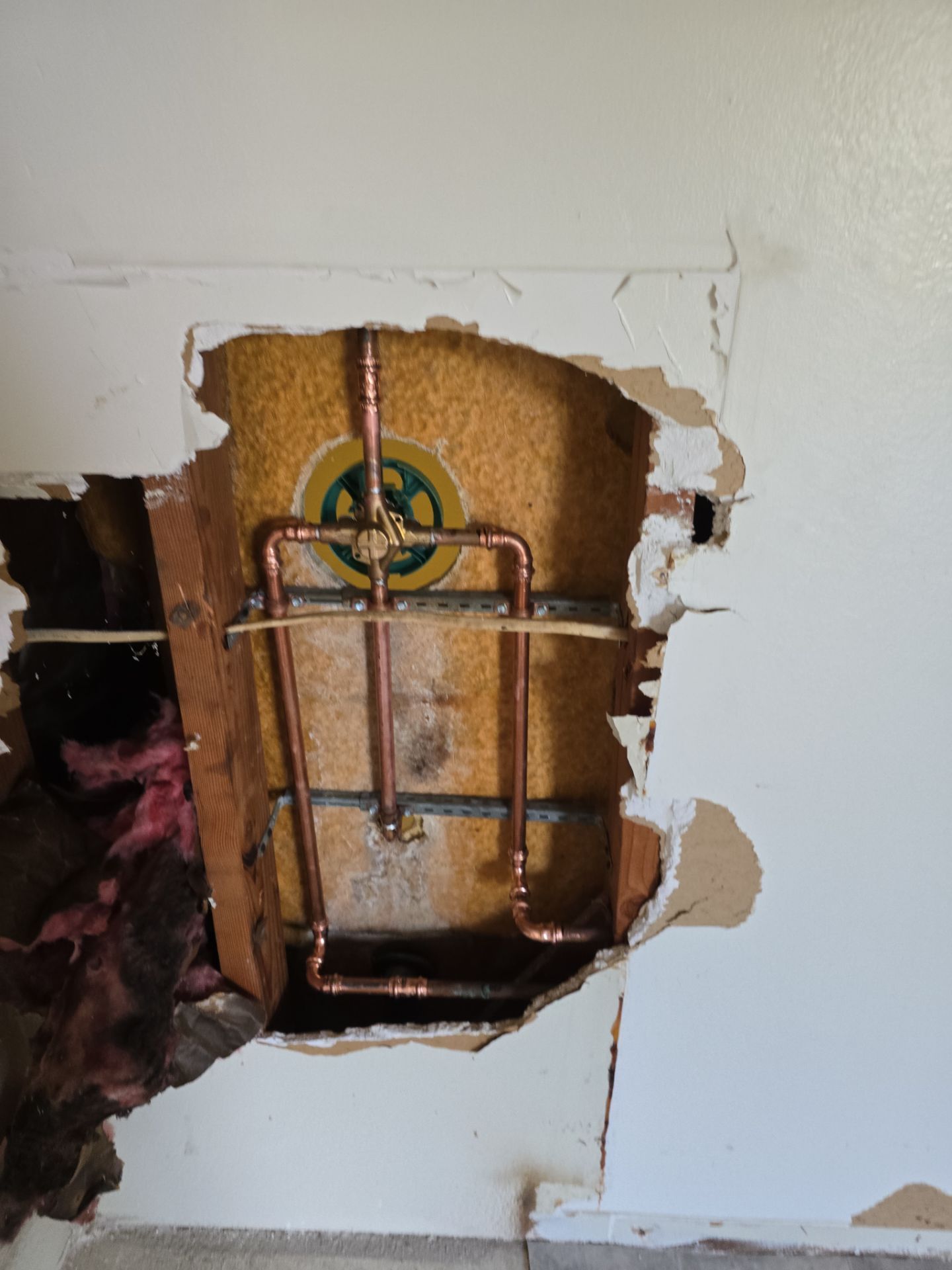 Scope of Work: Installation of Shower, Toilet, Plumbing, Kitchen Sink, and Fixtures by Us Plumbing 