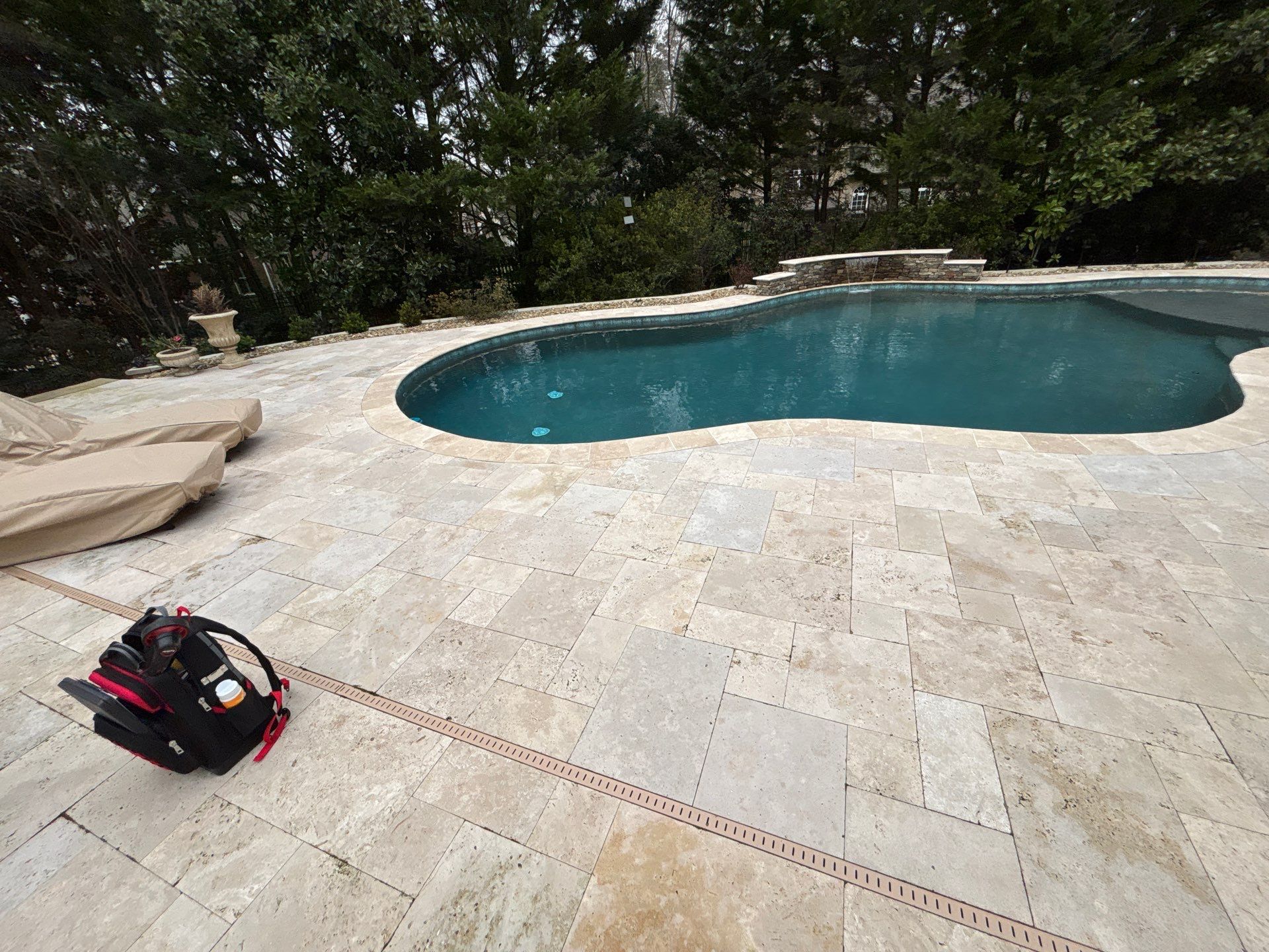 Stone using Concrete Sealant by DuraSeal