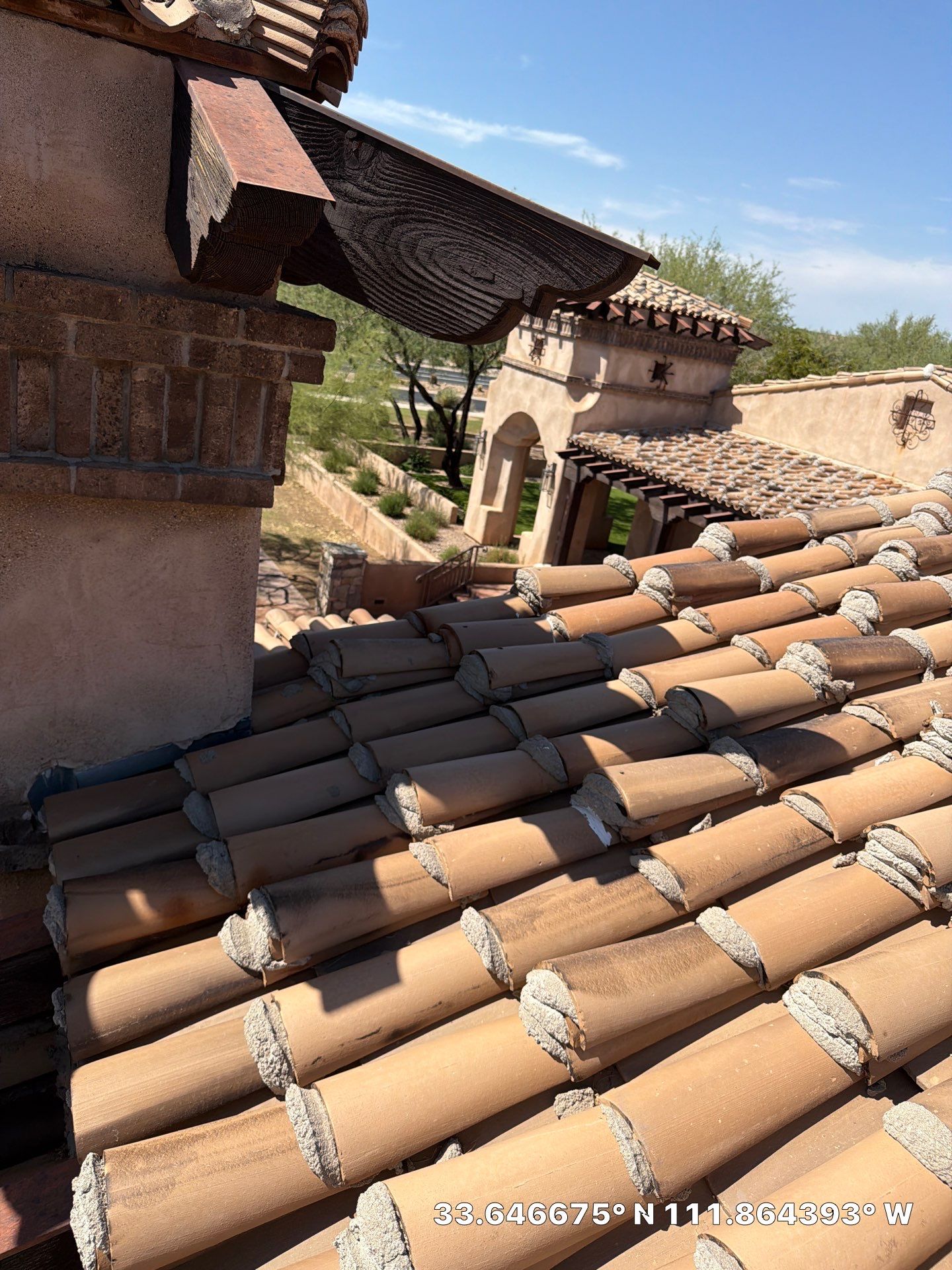 Project in Scottsdale, AZ by Saint Roofing