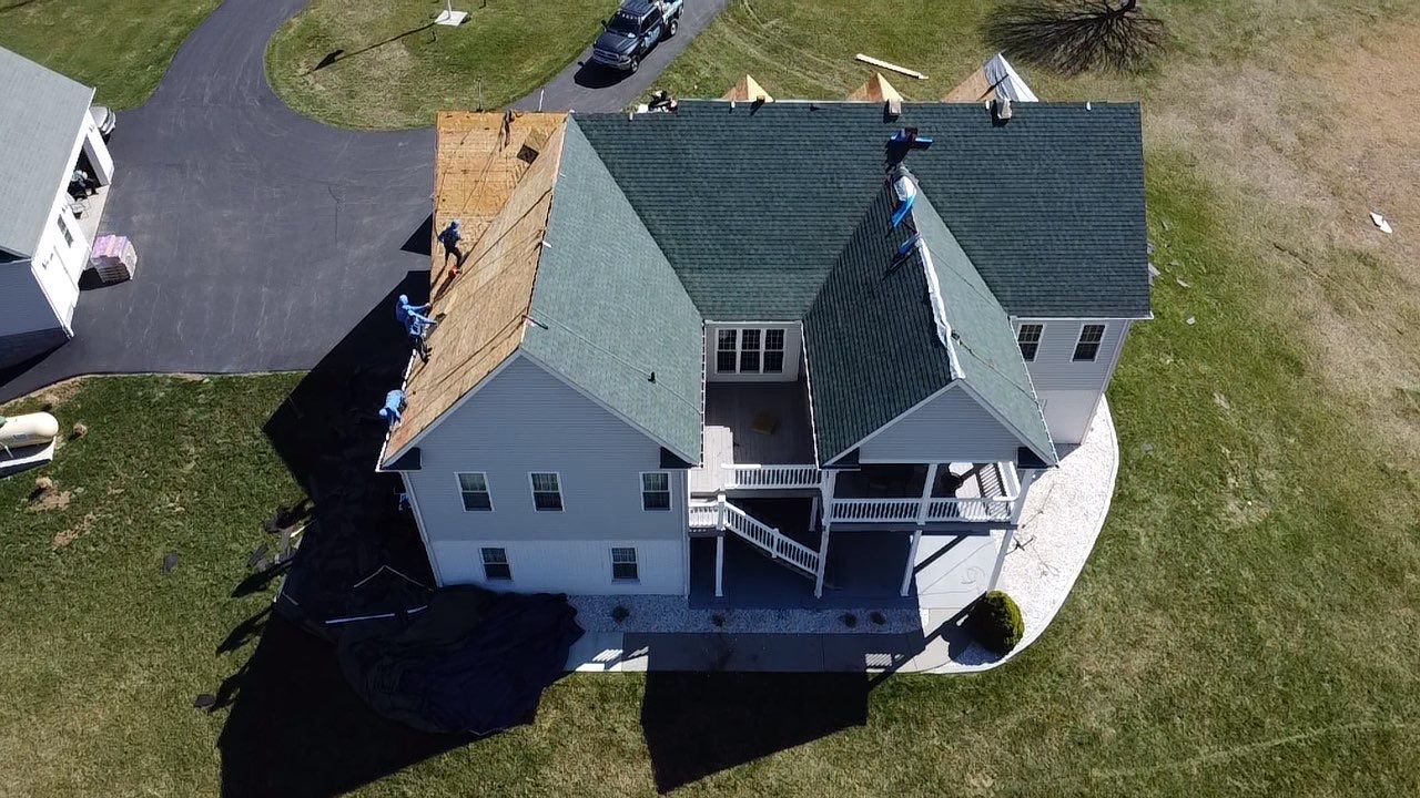 Residential Roofing Installation using Certainteed Landmark Pro Shingles by Fahey Roofing + Contracting