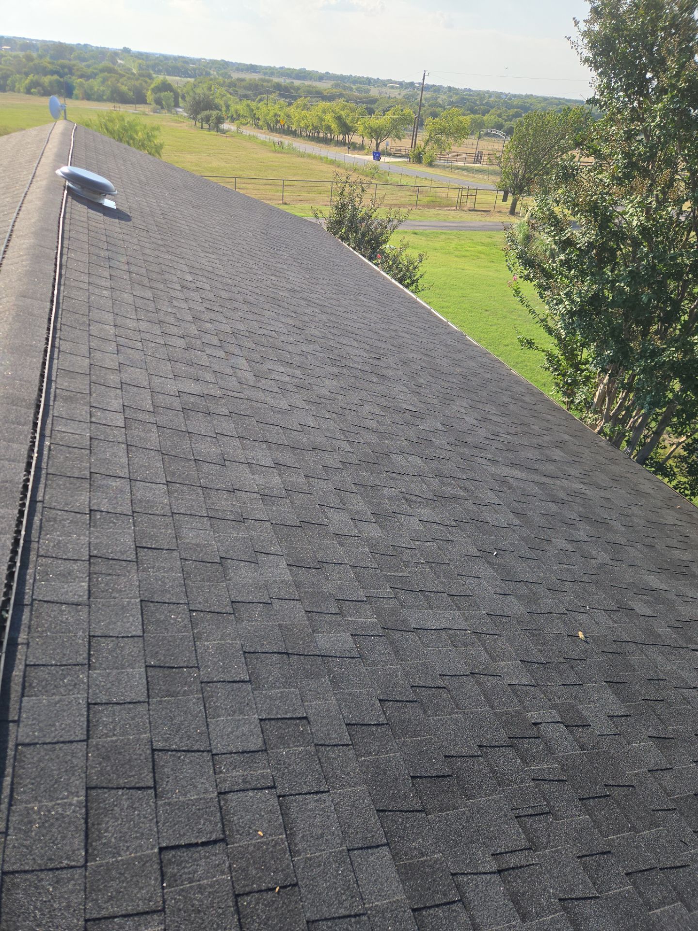 Project in Justin by Lonestar Roofing and Restoration LLC.