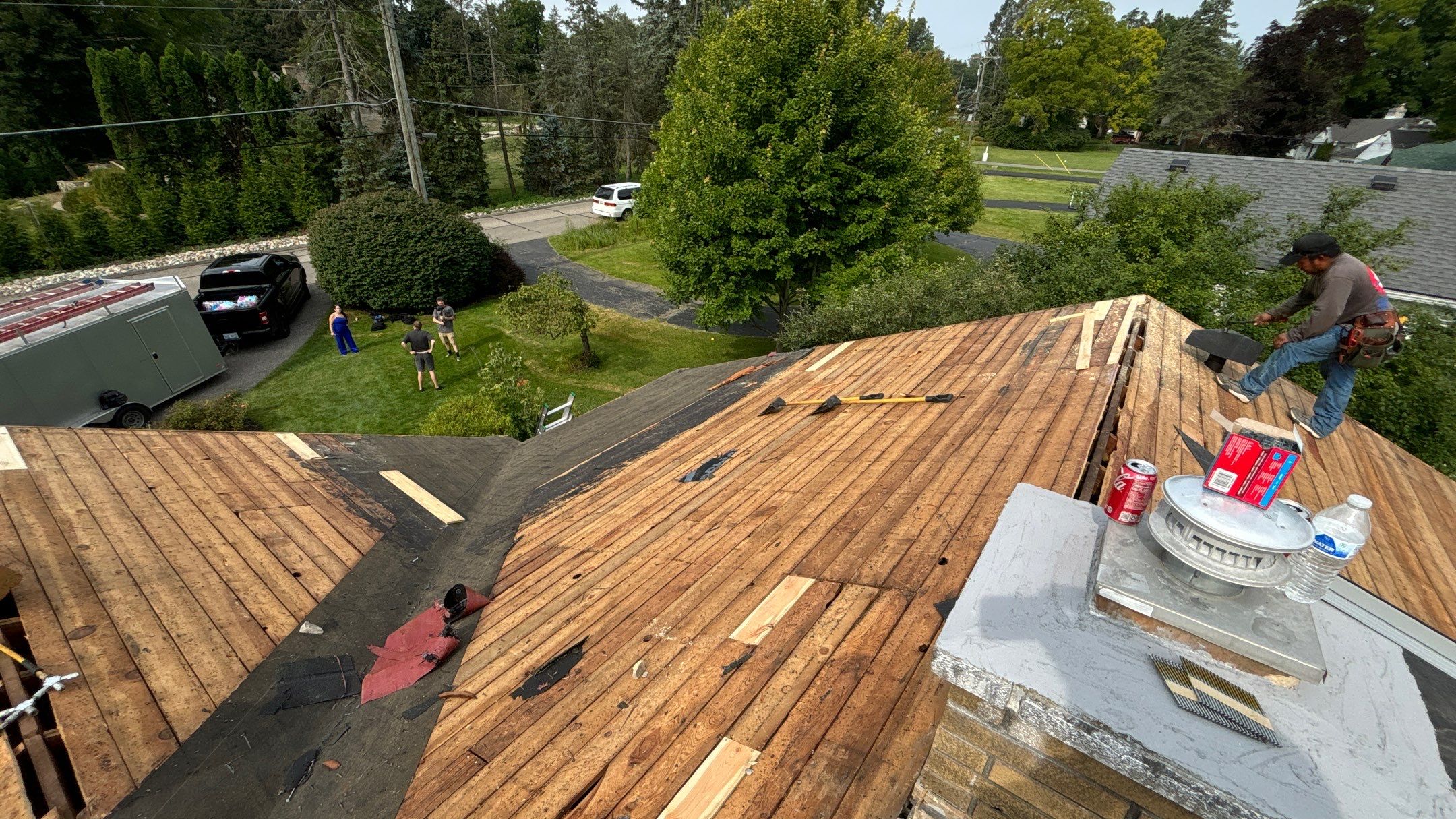 Roof Replacement using CertainTeed Landmark by 180 Contractors