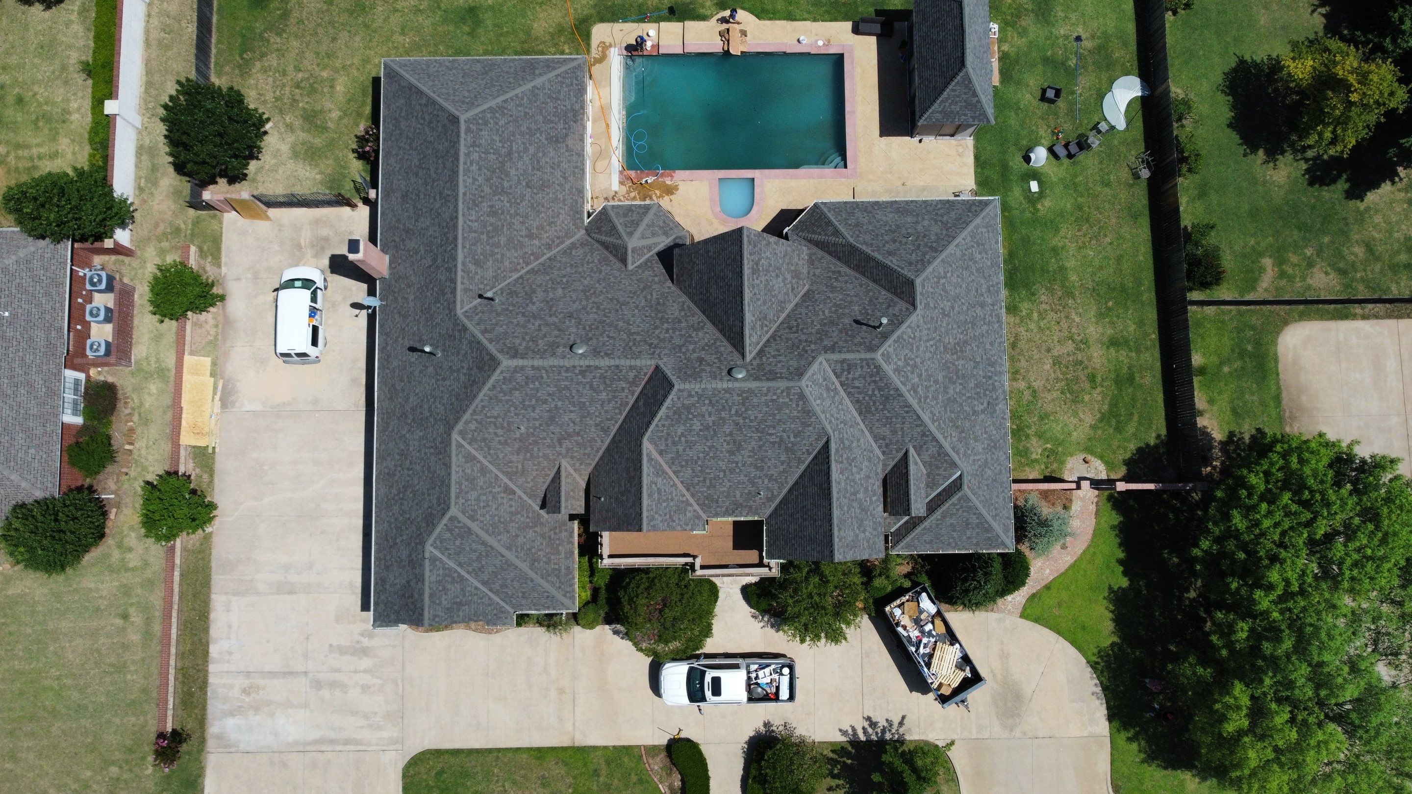 Residential Roof Replacement using CertainTeed Landmark (Weathered Wood) by Sentry Roofing