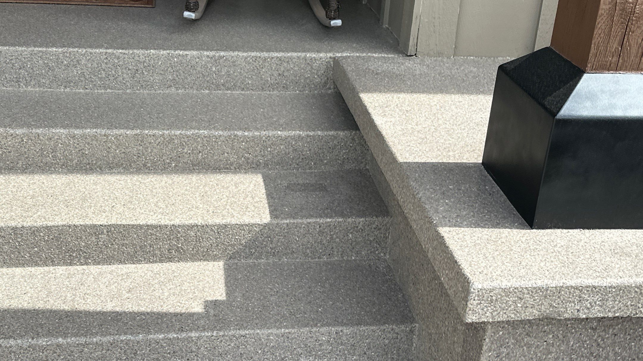 Patio Transformation using Adobe by Croc Coatings, LLC