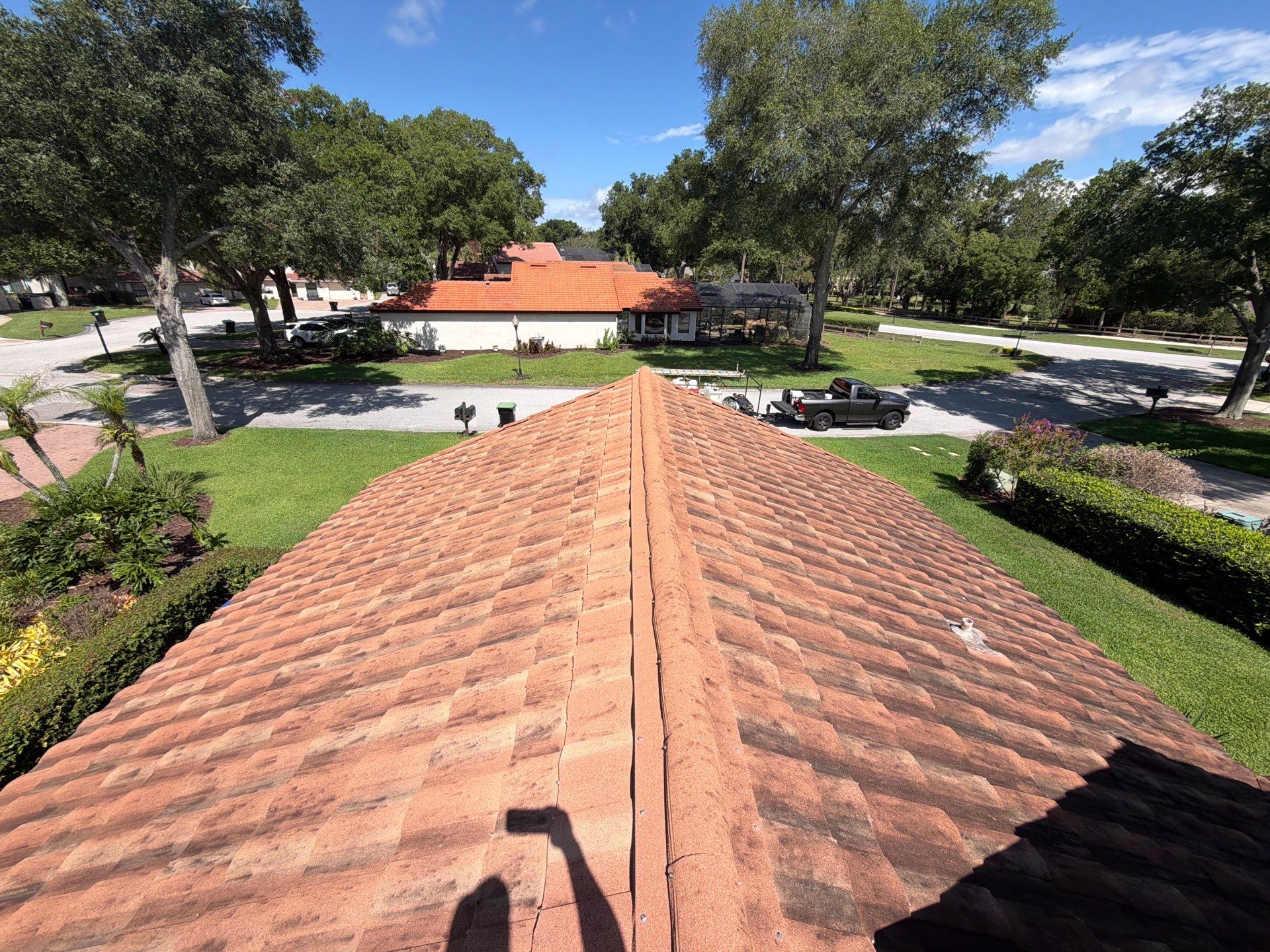 Tile Roof Cleaning in Orlando by Mallard Systems