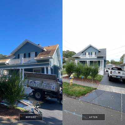 Residential Roofing Installation using Owens Corning TruDefinition Duration - Estate Gray