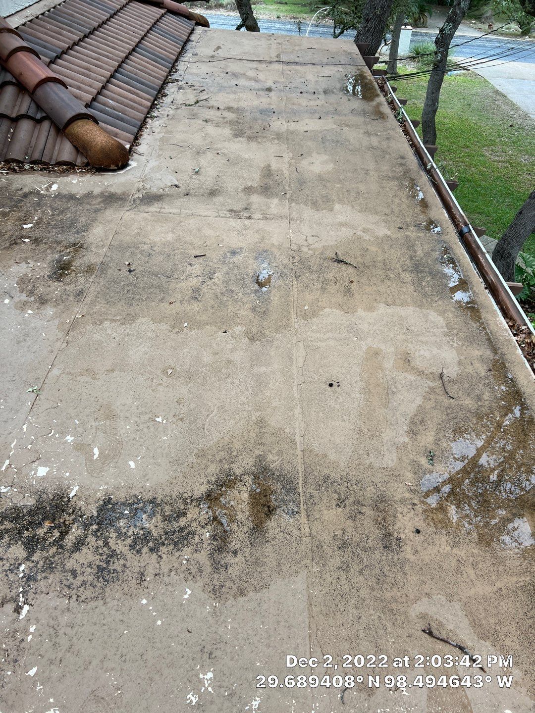 Residential Flat Roof Replacement using Mulehide Modified Bitumen Roofing by Premier Roofing and Contracting