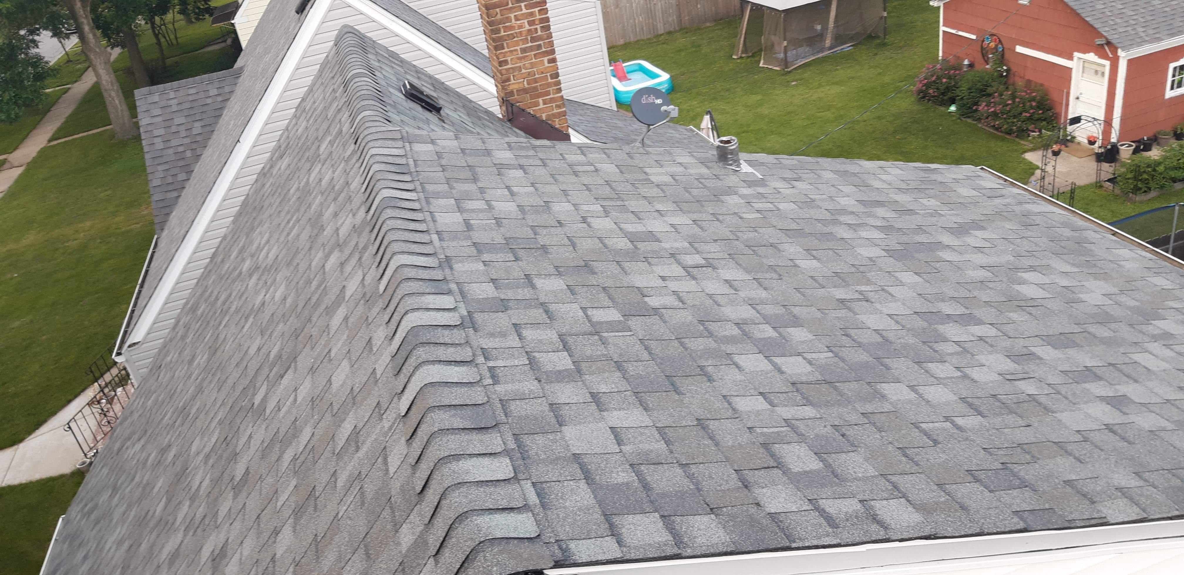 Roof Replacement by hail and wind damage by Just Brilliant Restoration JBR