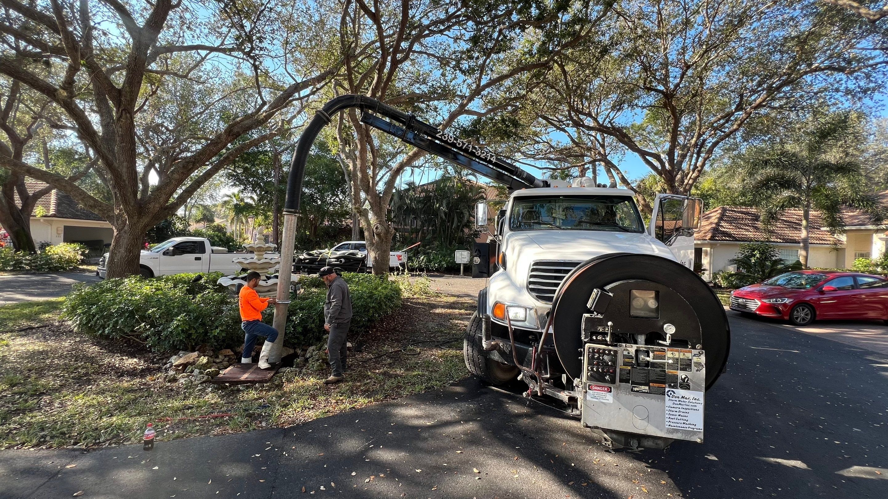 Neighborhood Catch Basin Cleaning by Don Mar, Inc. Storm Water Solutions