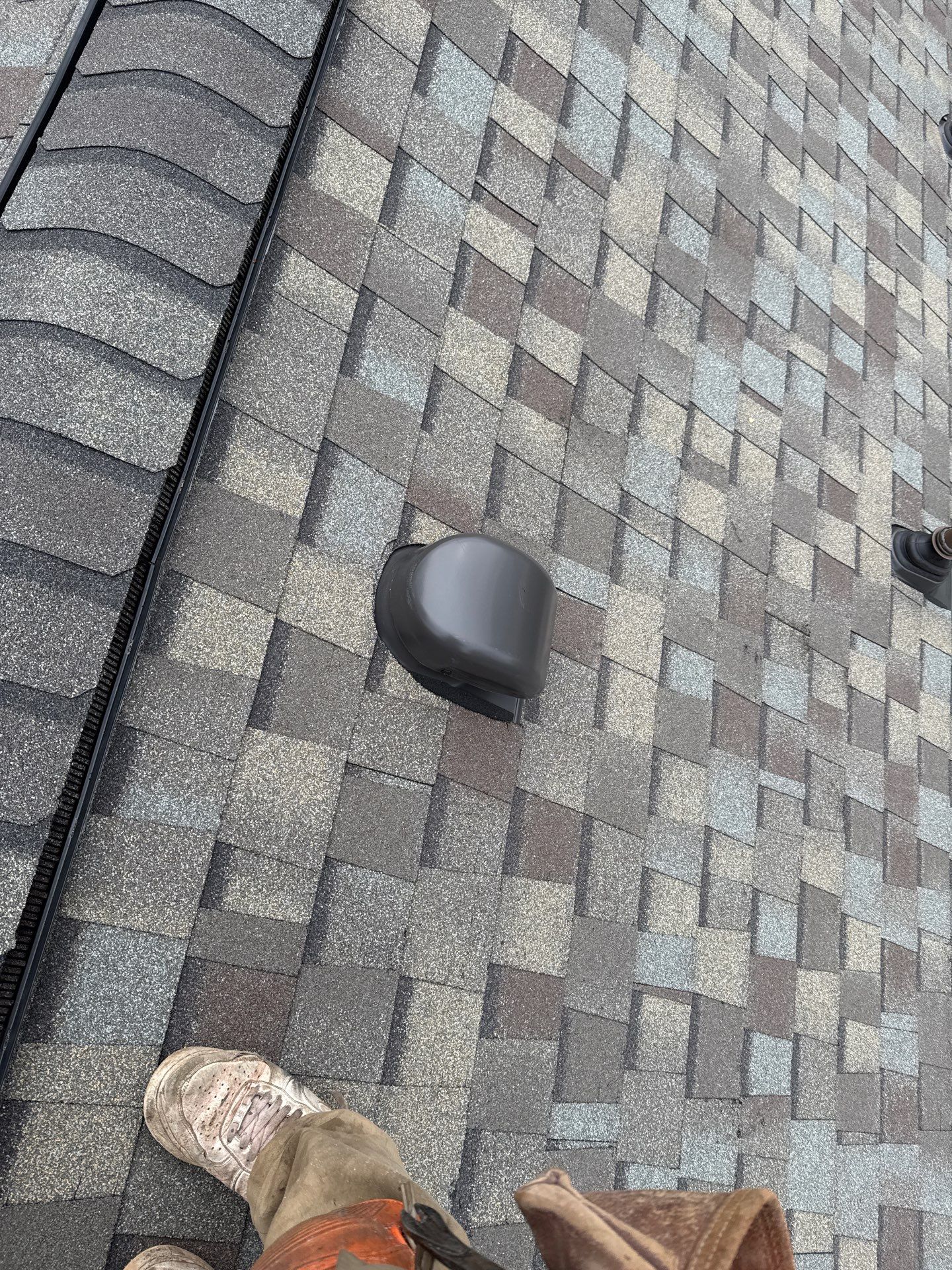 Burke: Residential Roof Replacement with CertainTeed Landmark Pro in Max Def Weathered Wood by RM Banning, Inc.