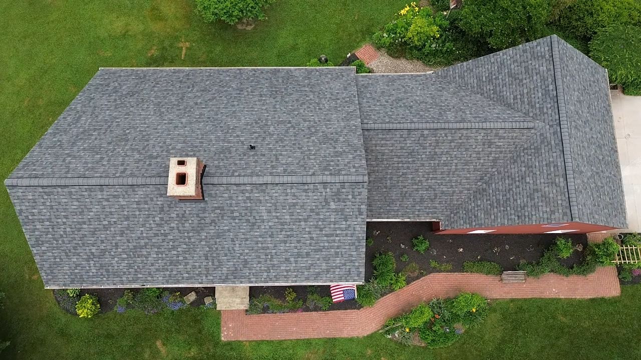 Owens Corning TruDefinition, Color, Estate Gray, Drip Edge, Color, Black by Eagle Eye Roofing