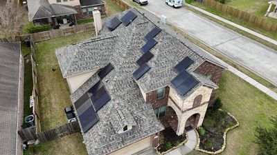 Roof Replacement with Solar Detach & Reset using IKO Dynasty