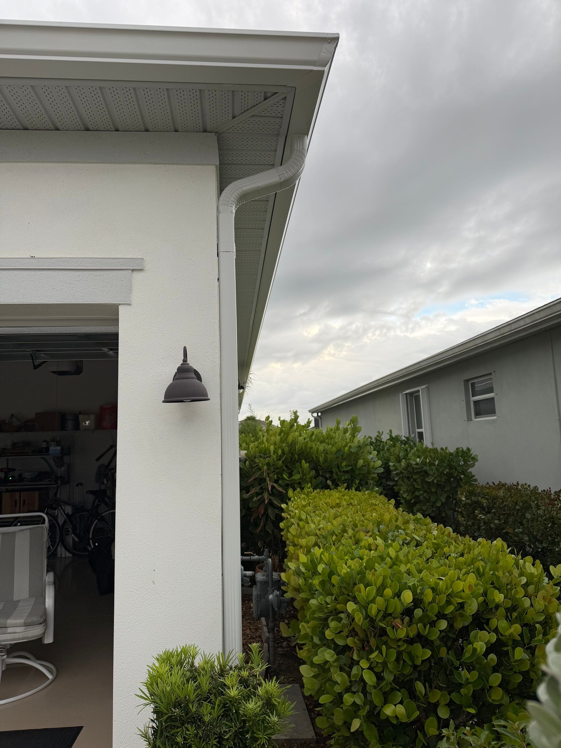 6-inch K-style Gutters Punta Gorda FL by Gutter Professors