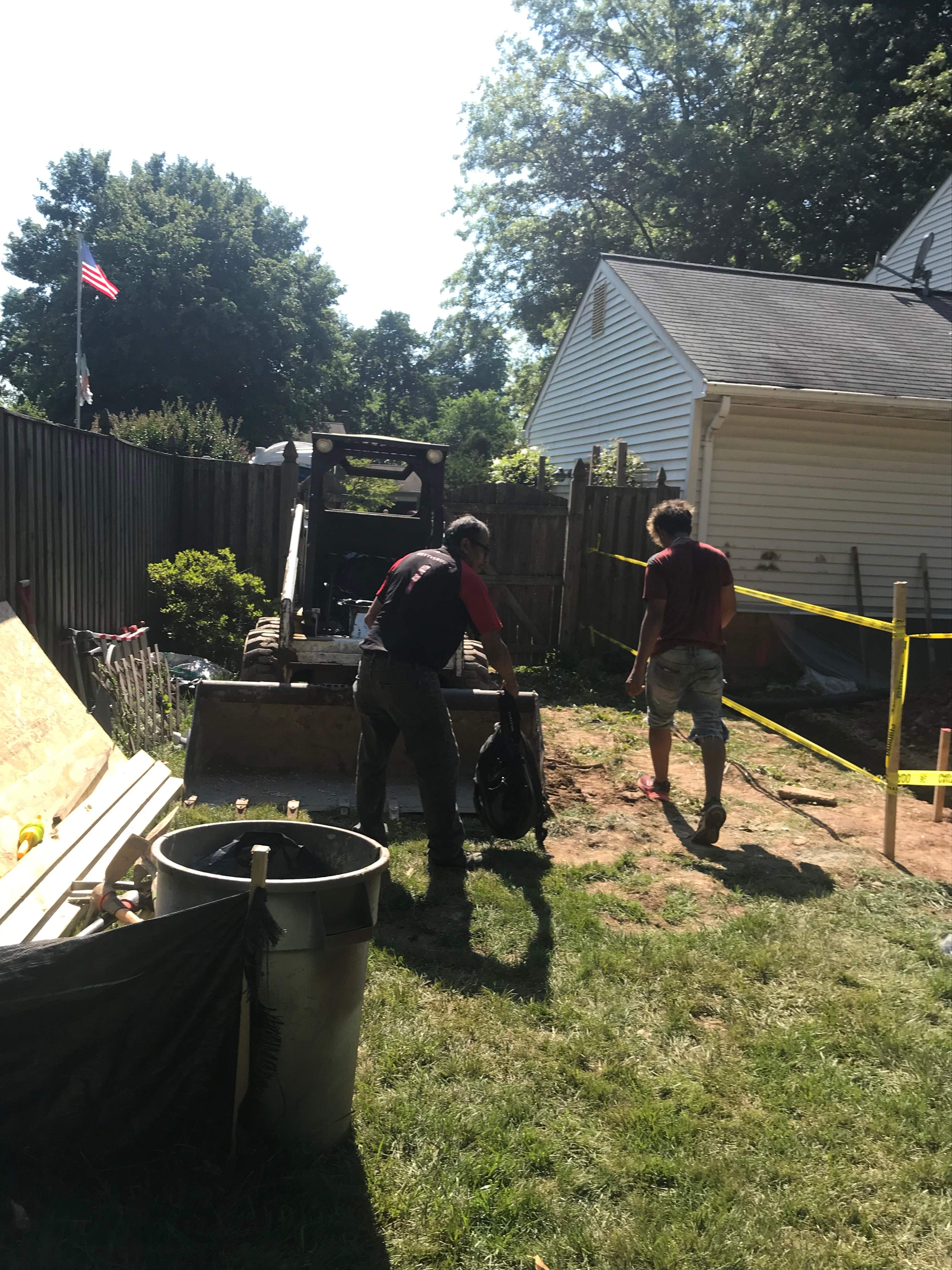 laundry and Cabana bath addition, Vienna, VA by Fairfax Contractors, LLC