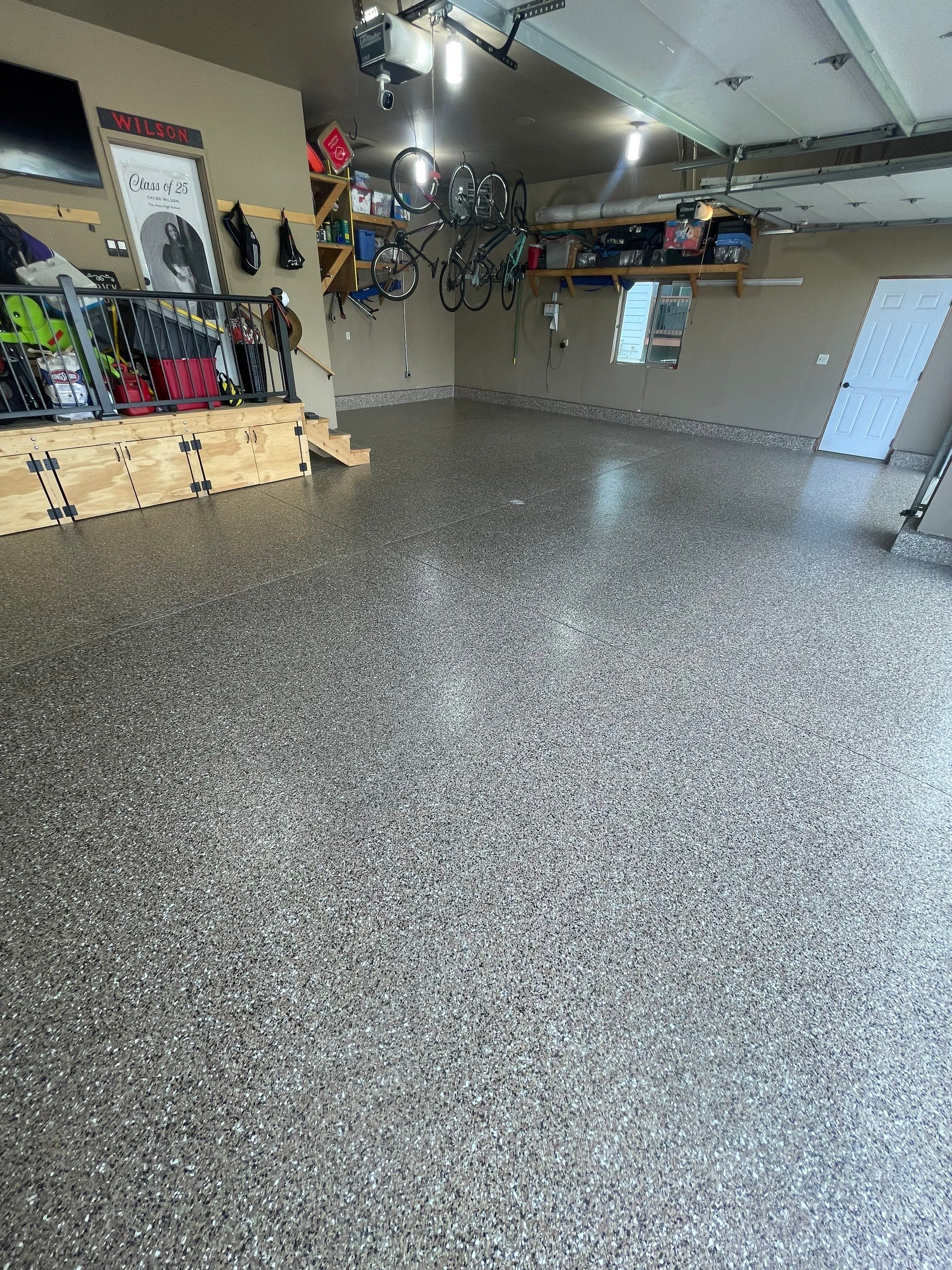 Garage Floor Coating in Tea, South Dakota by Select Painting, Coatings & Garage Cabinets