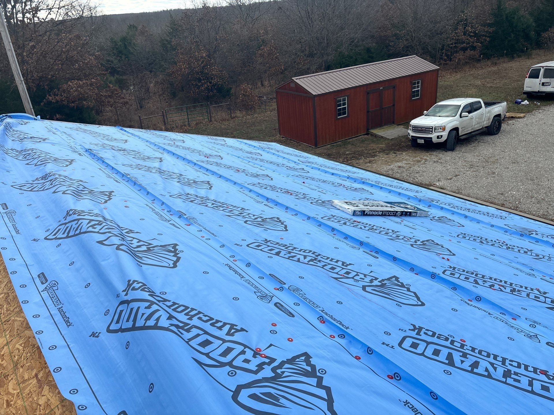 Residential Roof & Gutters Guards Install  by Titan Commercial & Residential Roofing 