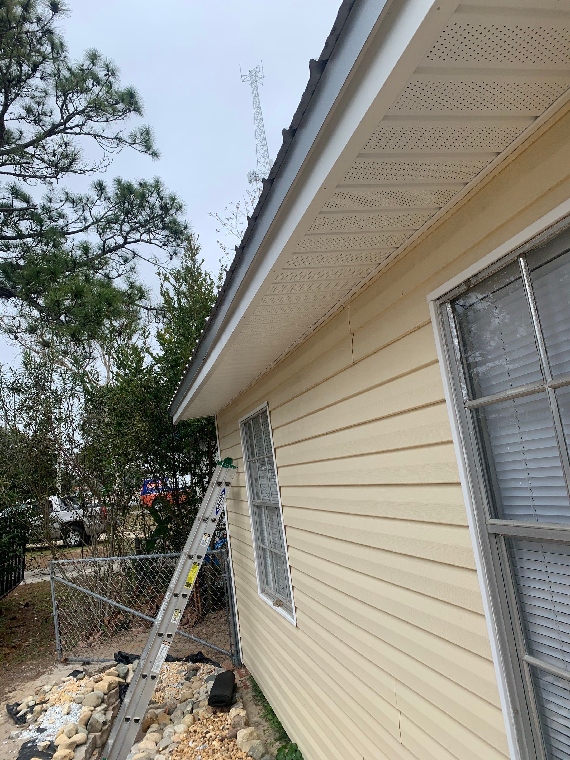 Soffit, Fascia, and Seamless Gutter Installation by Gutter Professors