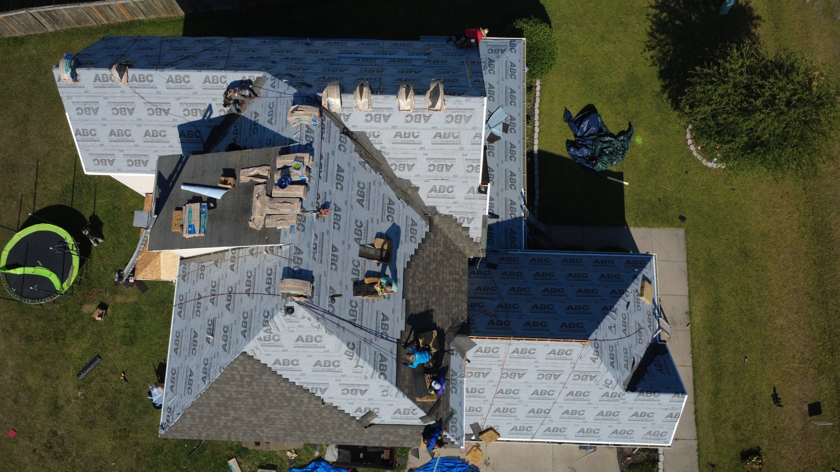 Roof Replacement in Jacksonville, NC using Landmark Weathered Wood by RGR Construction and Roofing, LLC